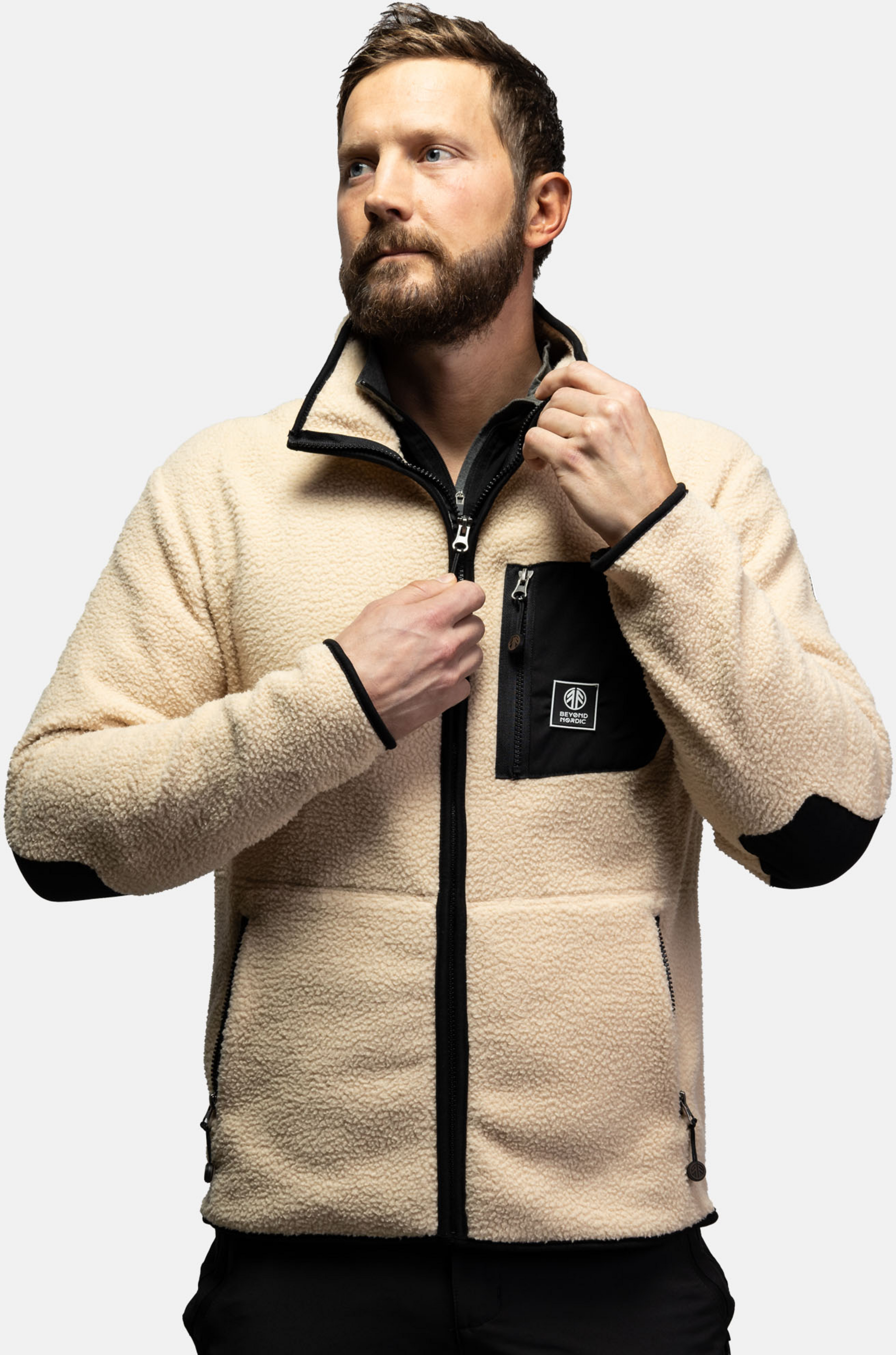 BEYOND NORDIC, Bn303 Pile Fleece Jacket Men
