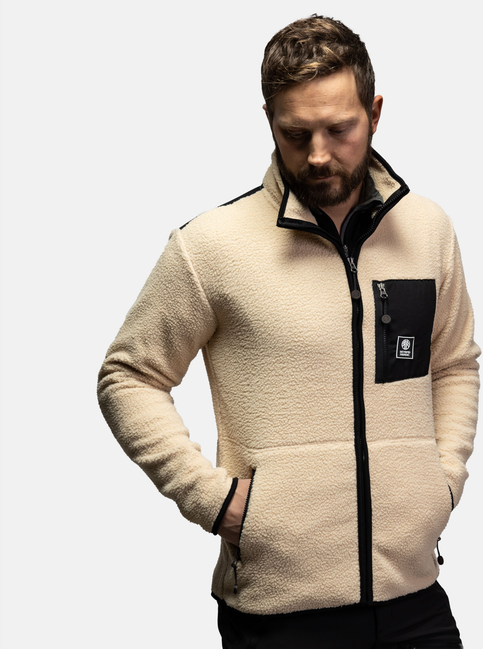 BEYOND NORDIC, Bn303 Pile Fleece Jacket Men