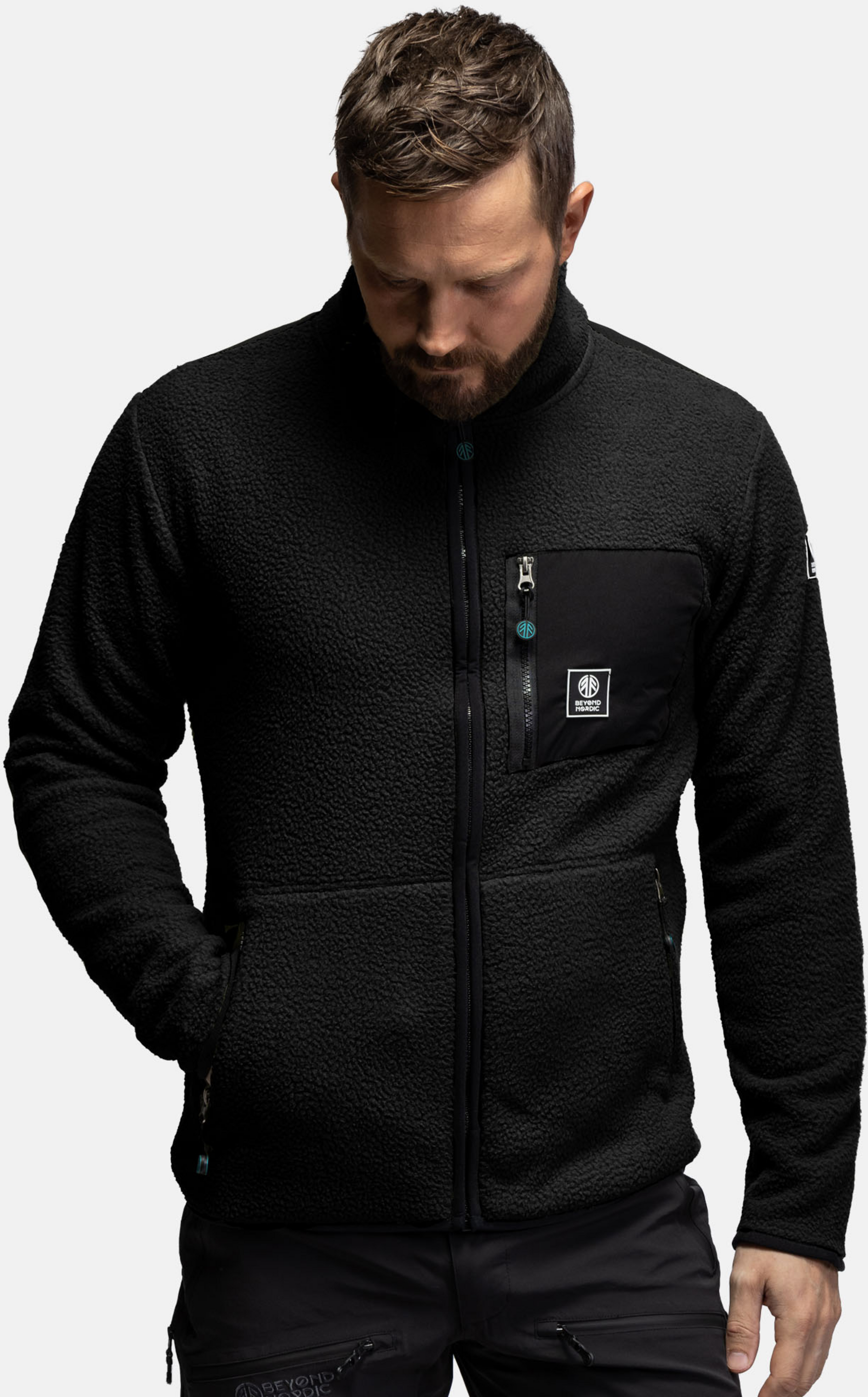 BEYOND NORDIC, Bn303 Pile Fleece Jacket Men