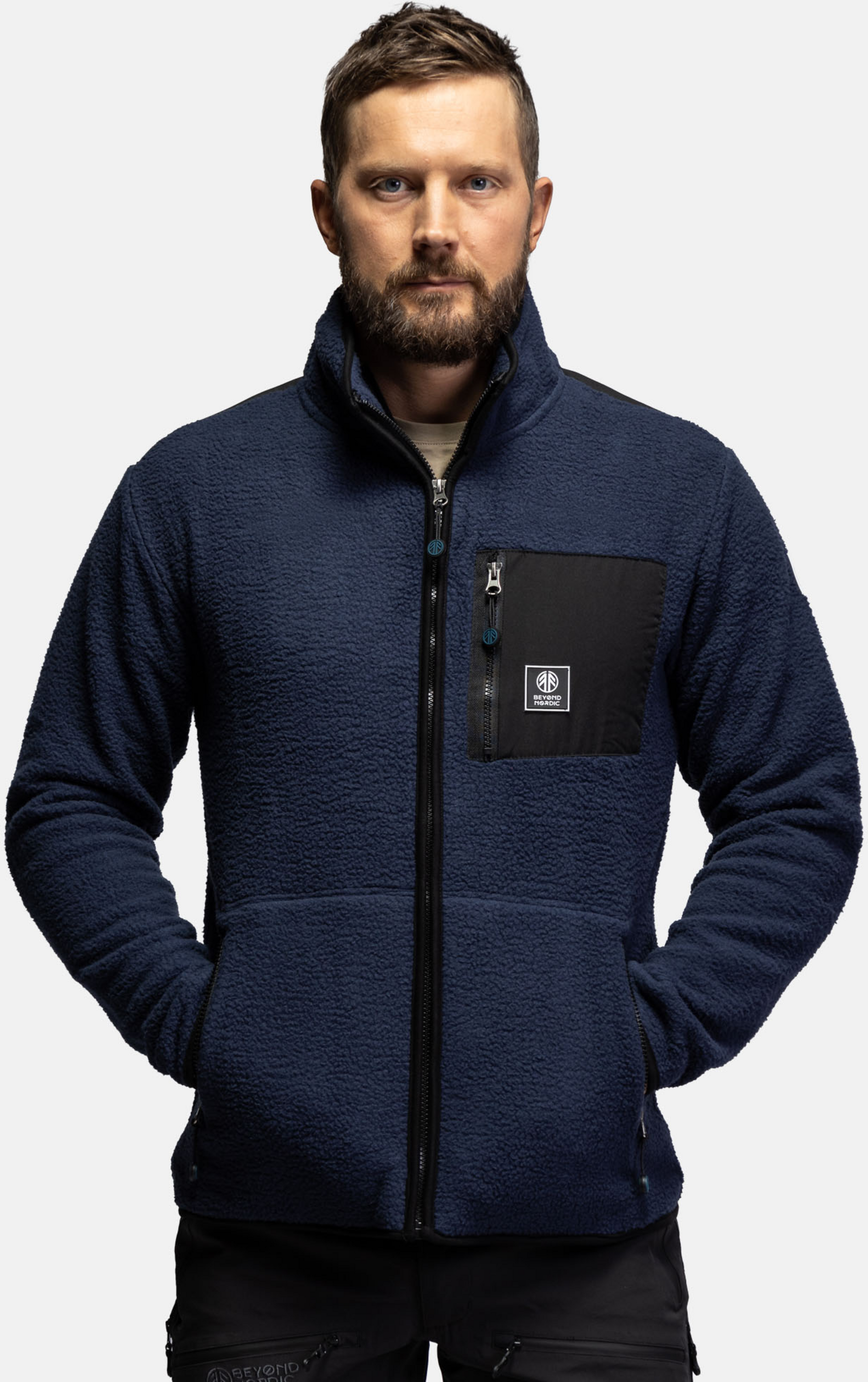 BEYOND NORDIC, Bn303 Pile Fleece Jacket Men
