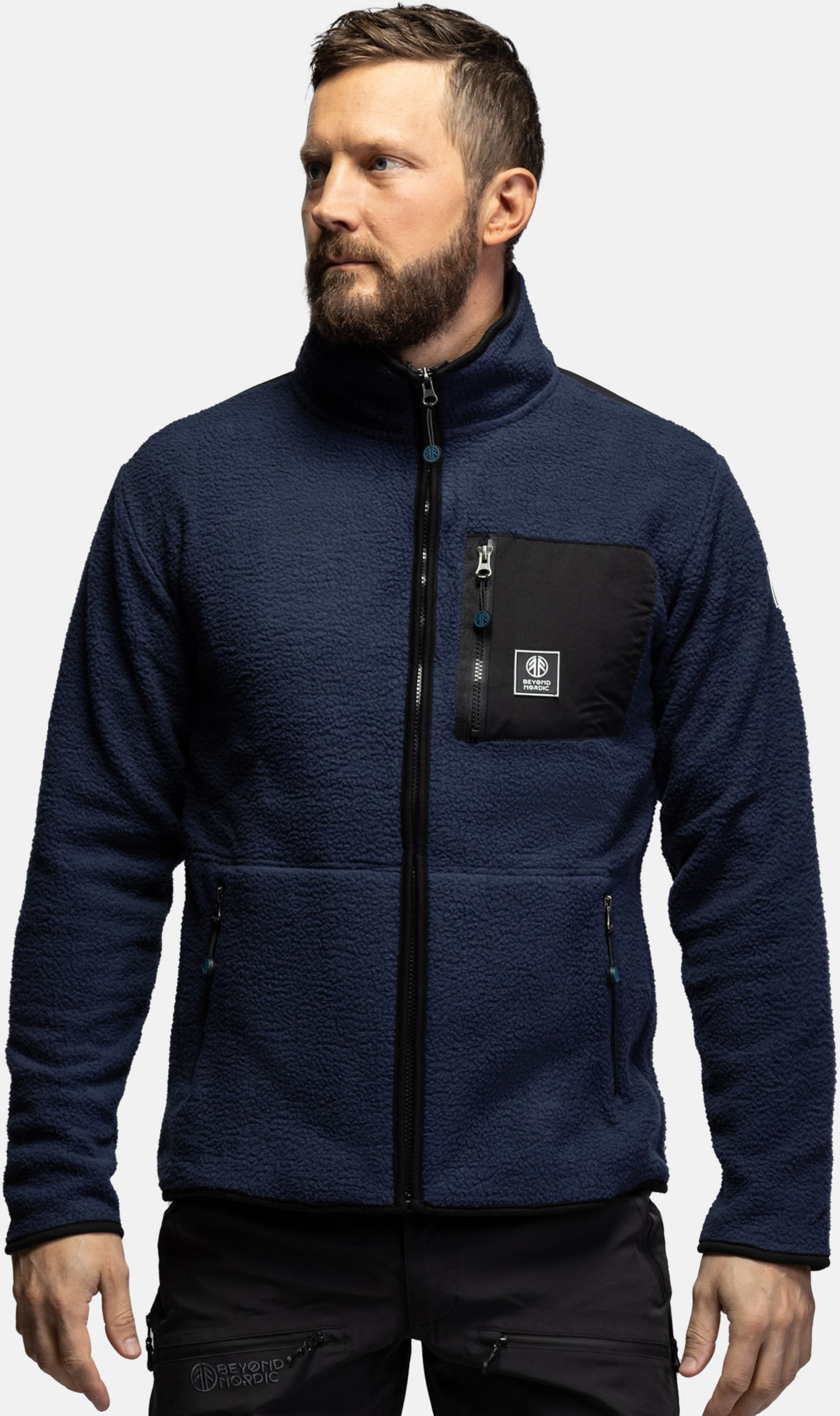 BEYOND NORDIC, Bn303 Pile Fleece Jacket Men