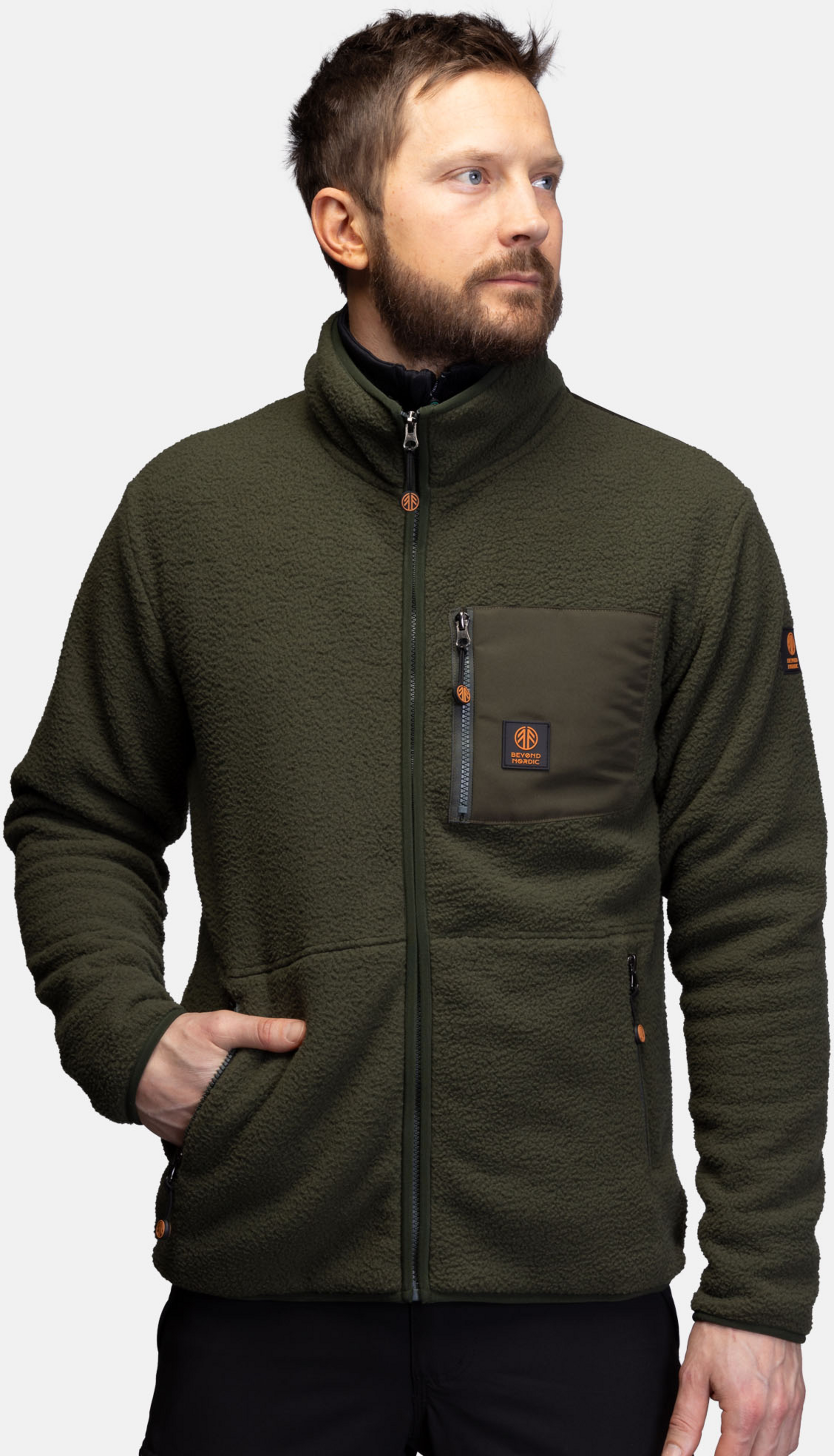 BEYOND NORDIC, Bn303 Pile Fleece Jacket Men