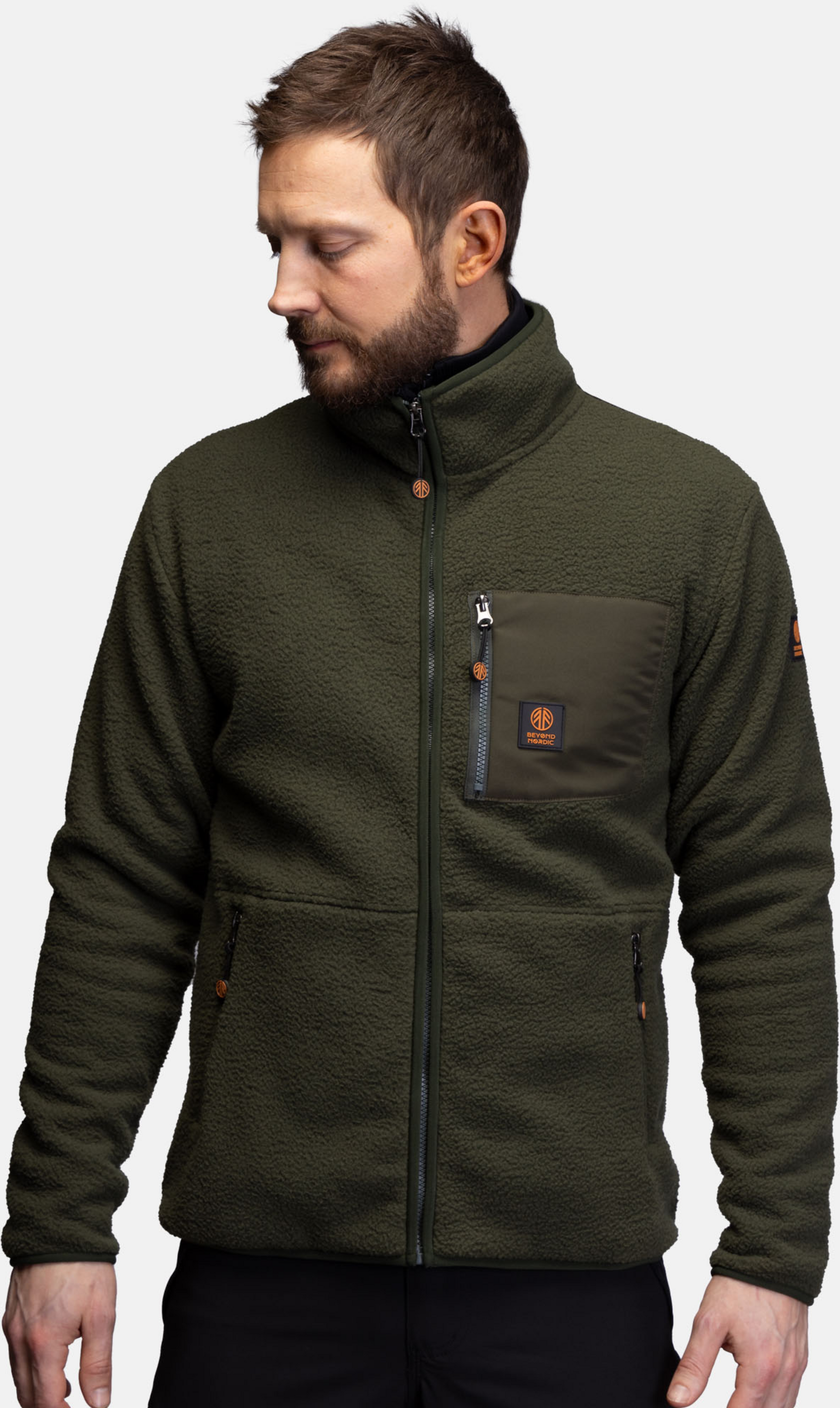 BEYOND NORDIC, Bn303 Pile Fleece Jacket Men