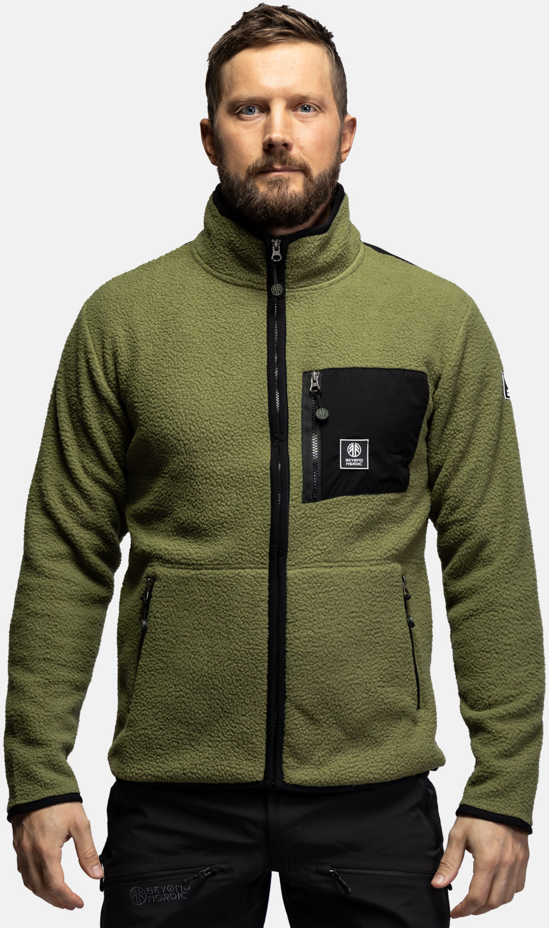 BEYOND NORDIC, Bn303 Pile Fleece Jacket Men