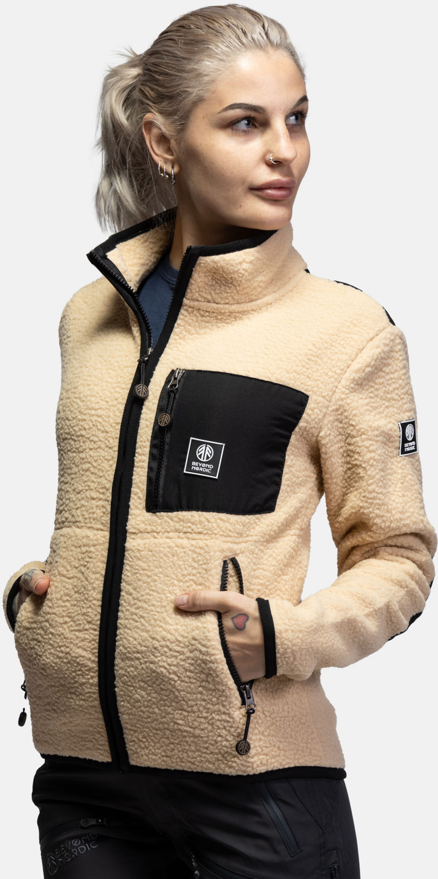 BEYOND NORDIC, Bn303 Pile Fleece Jacket Women