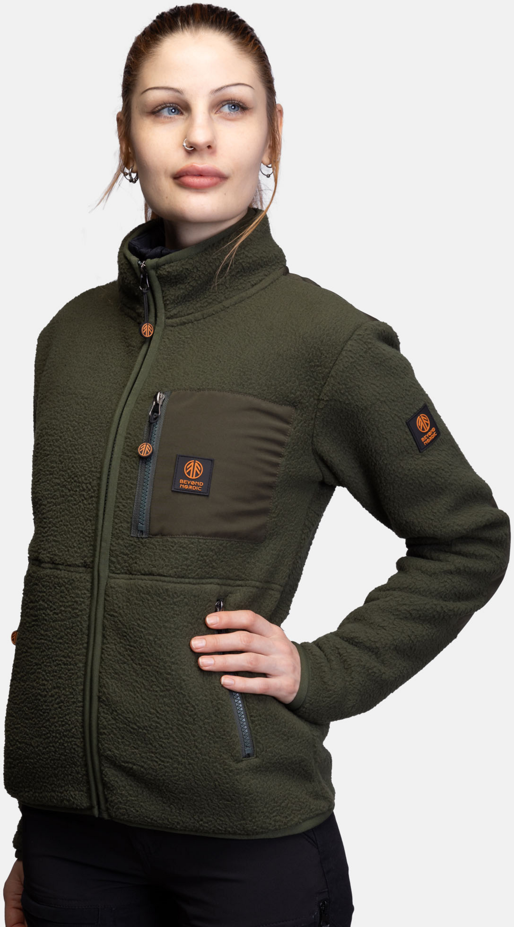 BEYOND NORDIC, Bn303 Pile Fleece Jacket Women