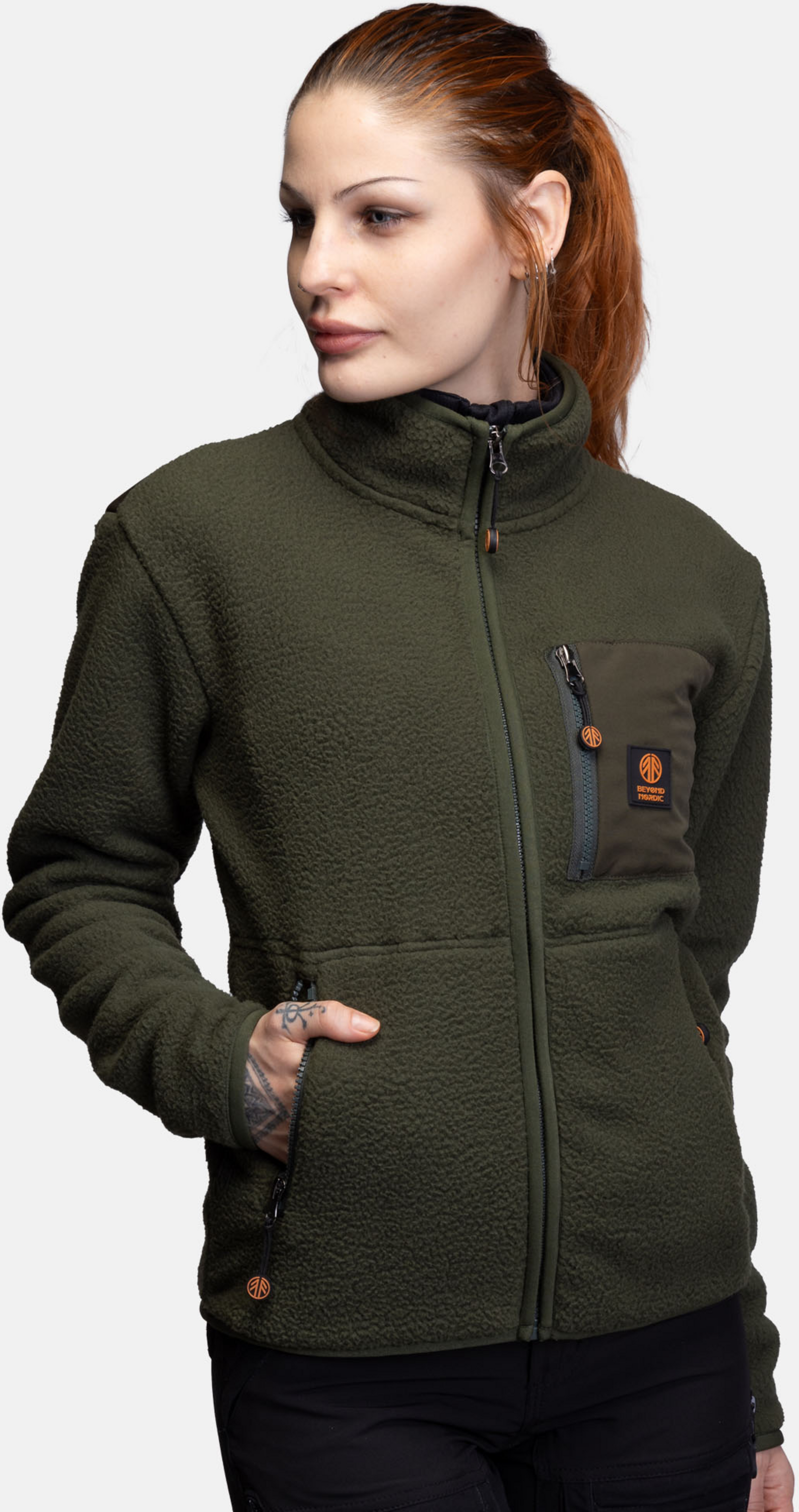 BEYOND NORDIC, Bn303 Pile Fleece Jacket Women