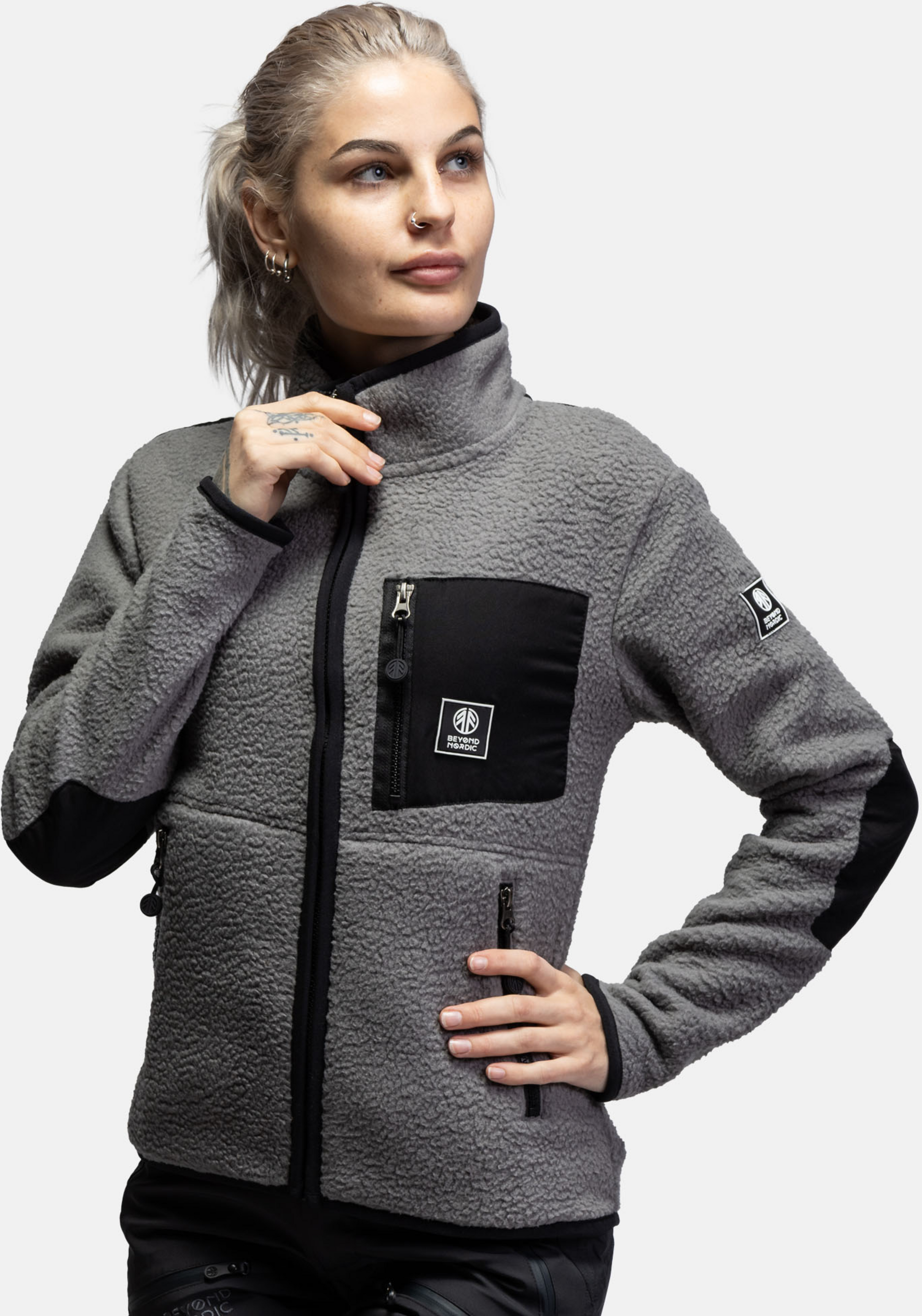 BEYOND NORDIC, Bn303 Pile Fleece Jacket Women