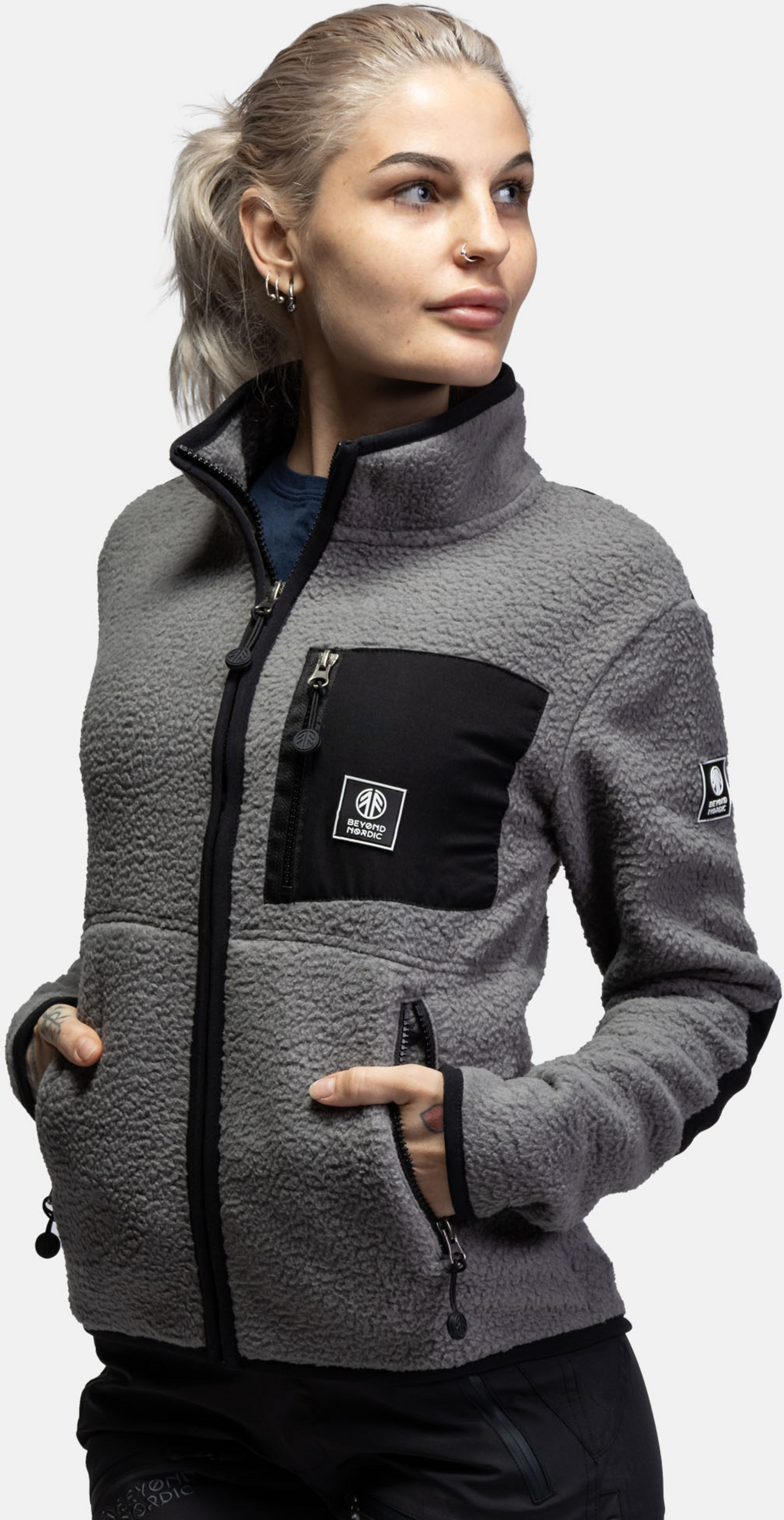 BEYOND NORDIC, Bn303 Pile Fleece Jacket Women