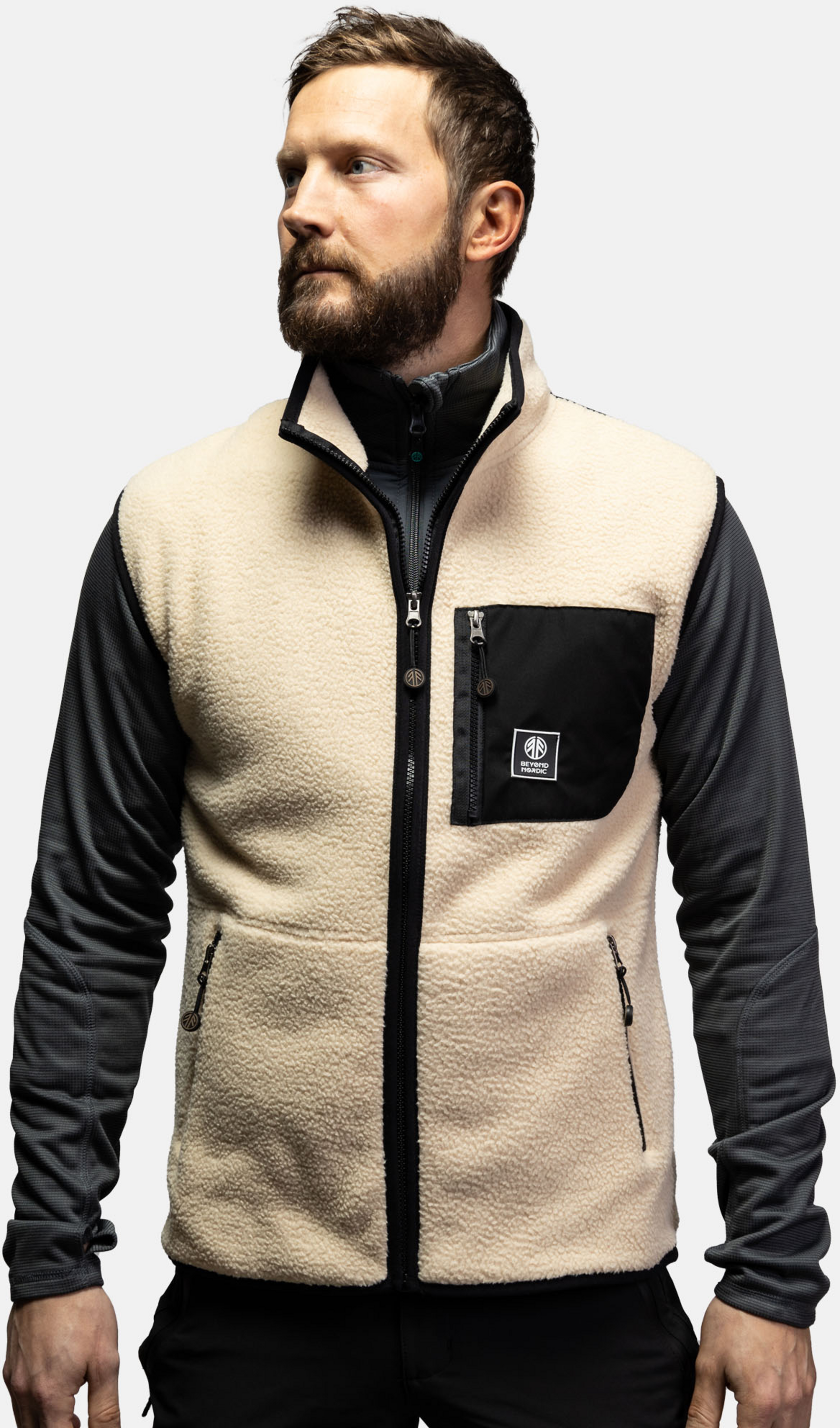 BEYOND NORDIC, Bn306 Pile Vest Men