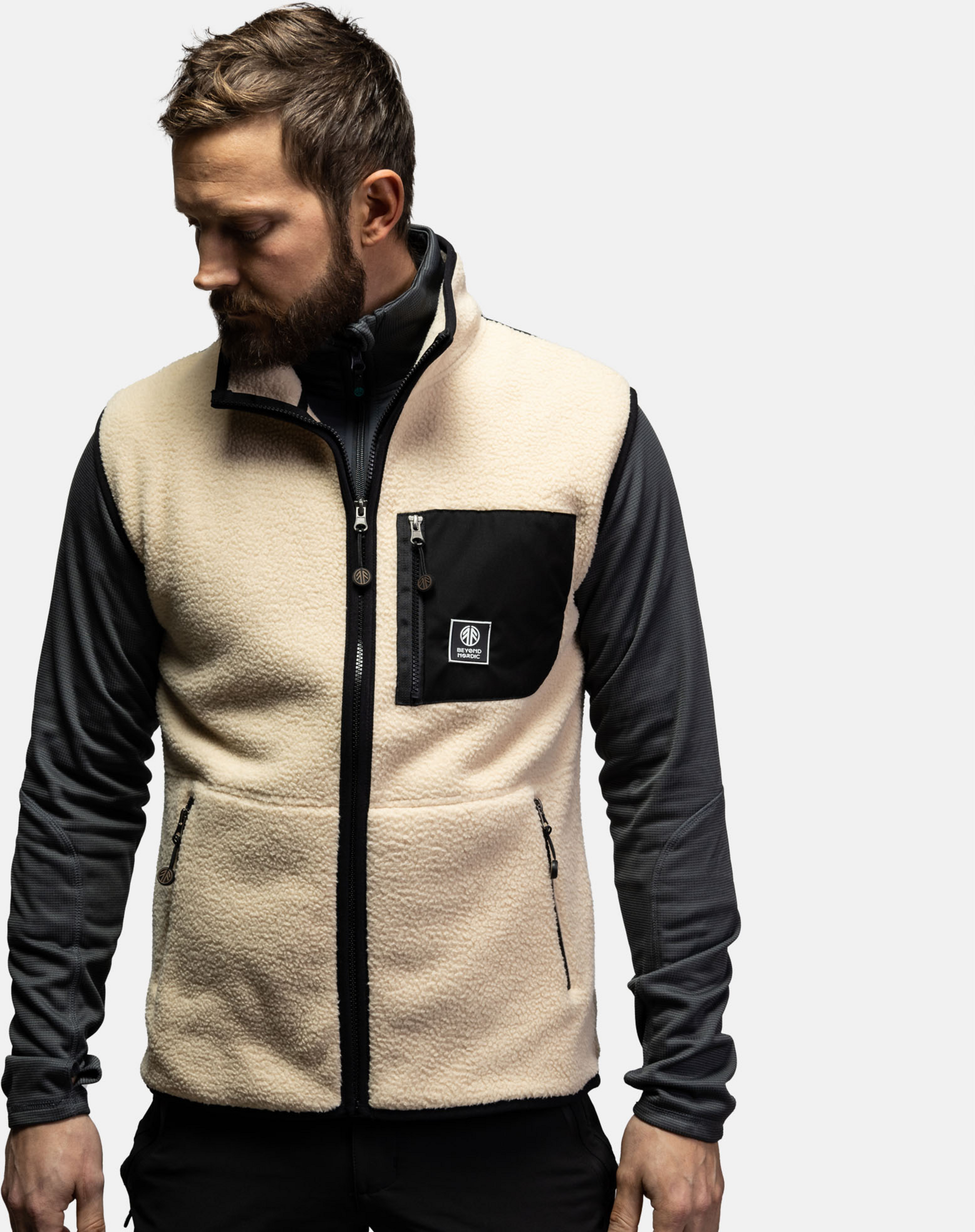 BEYOND NORDIC, Bn306 Pile Vest Men
