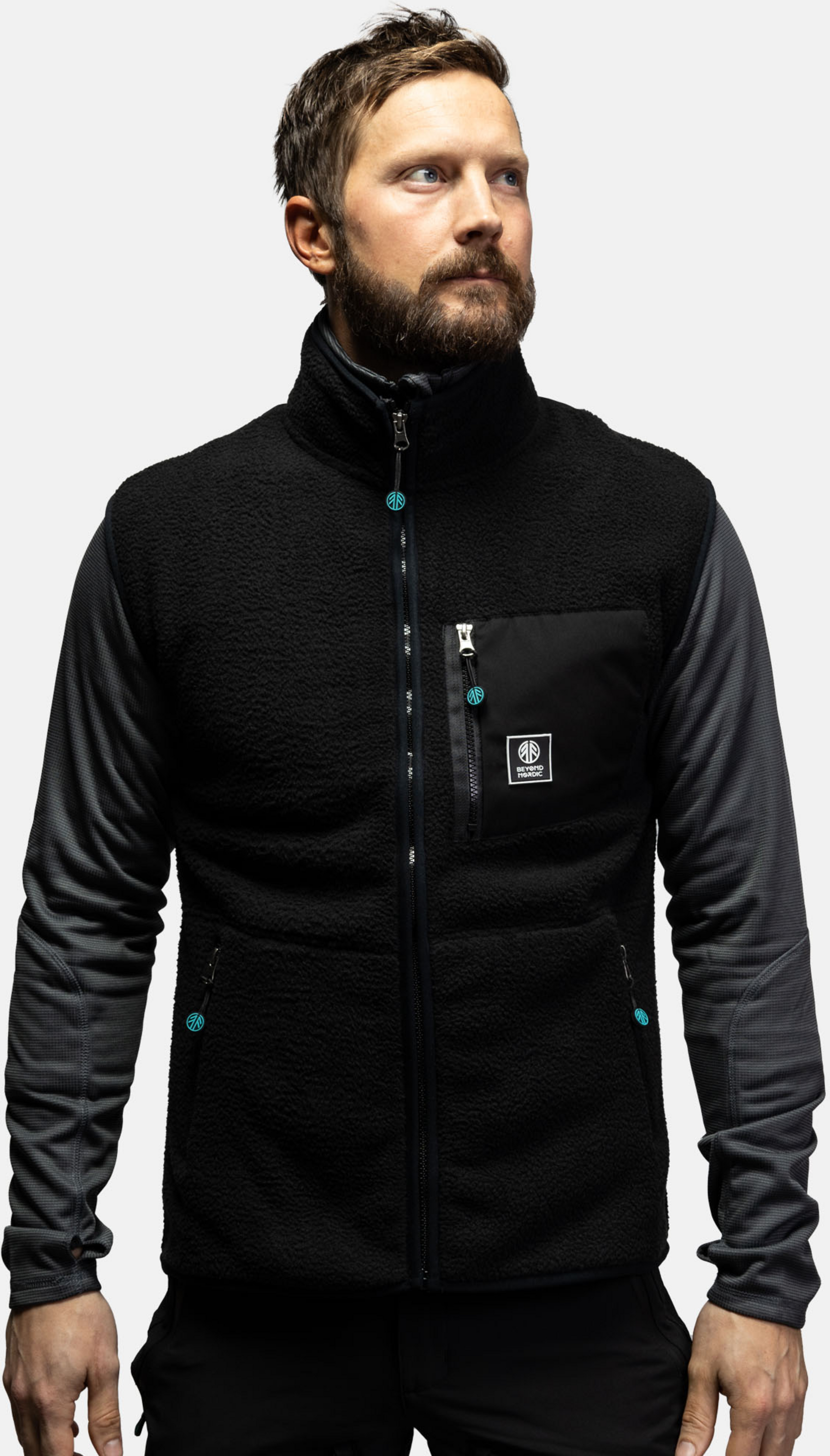 BEYOND NORDIC, Bn306 Pile Vest Men