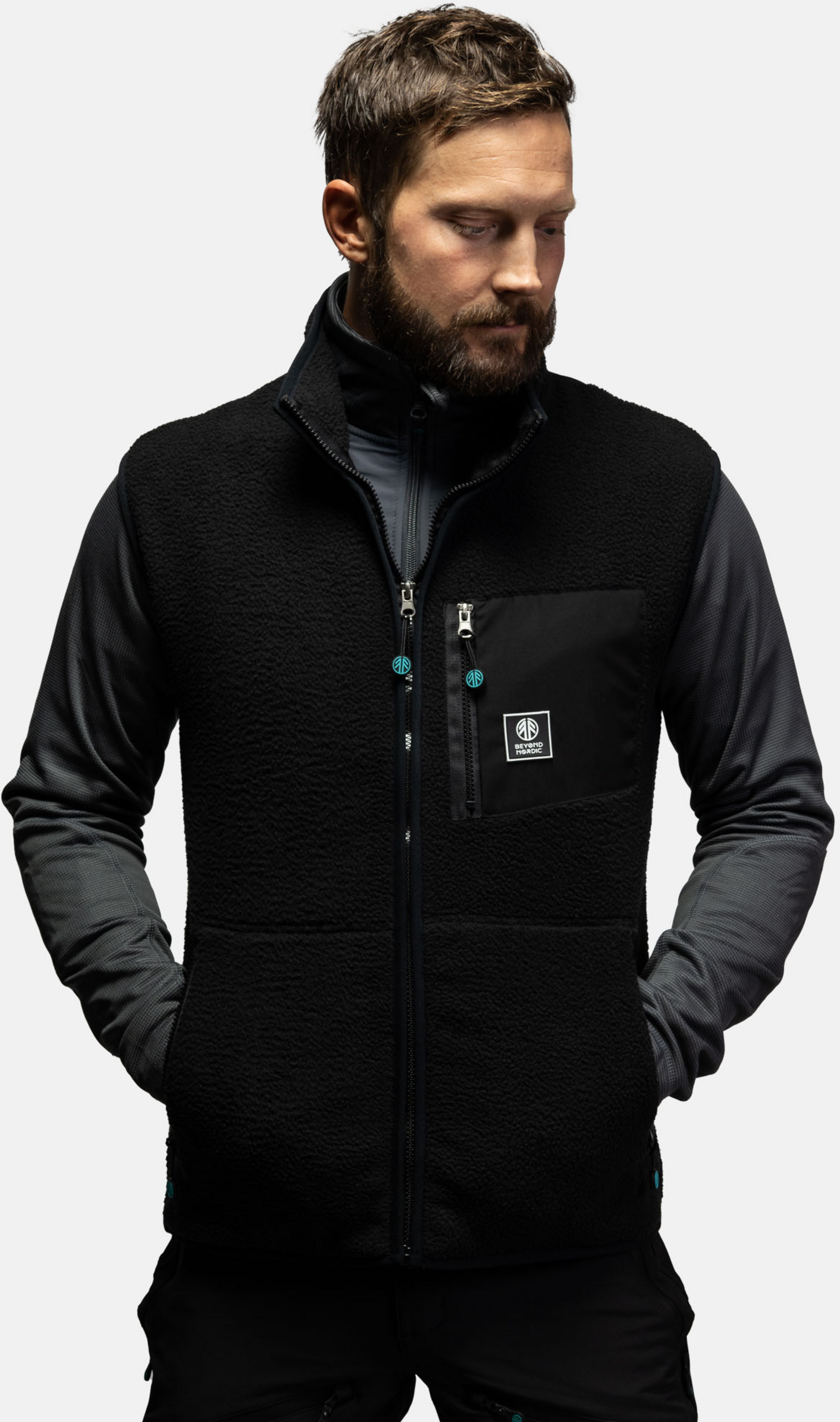BEYOND NORDIC, Bn306 Pile Vest Men