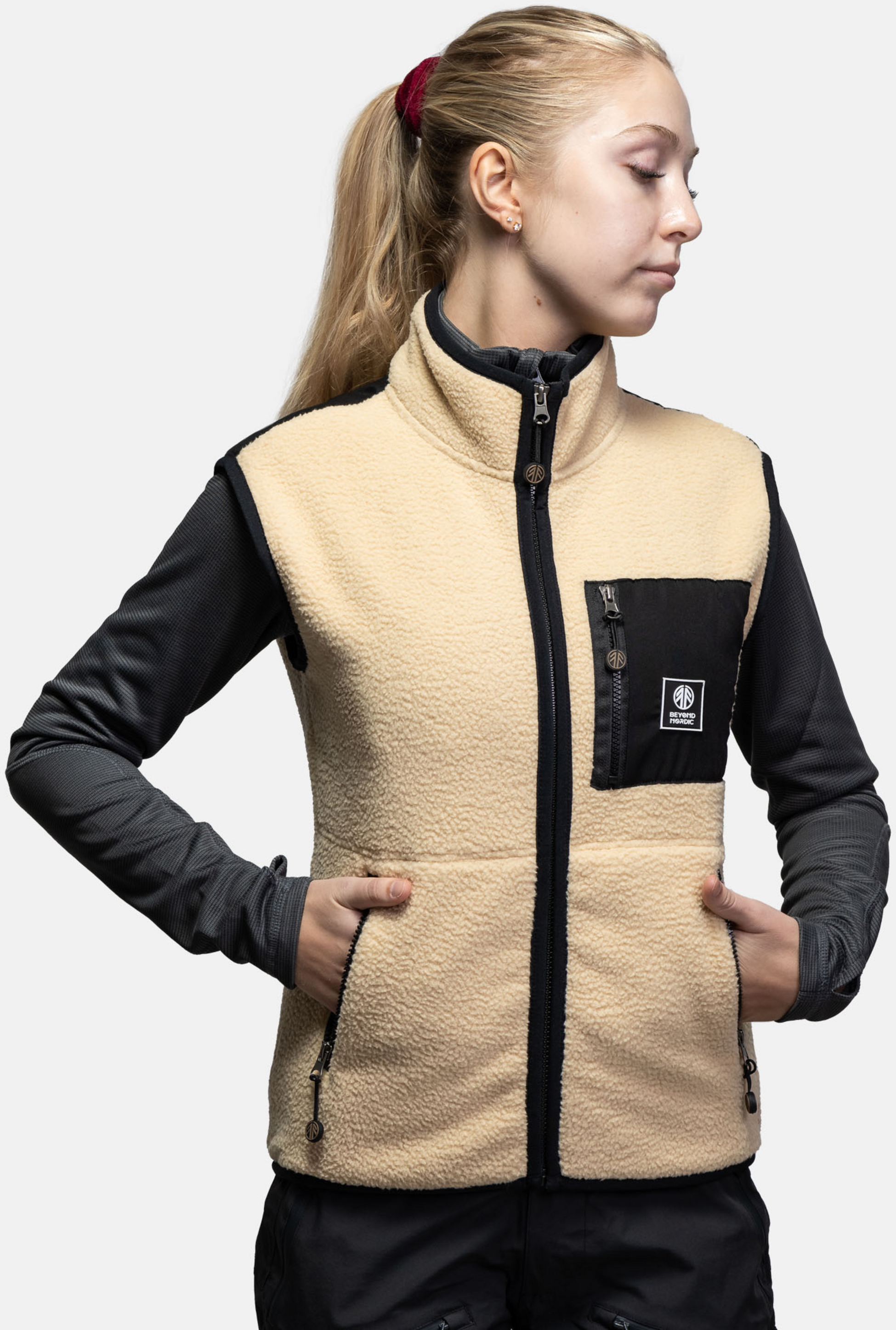 BEYOND NORDIC, Bn306 Pile Vest Women
