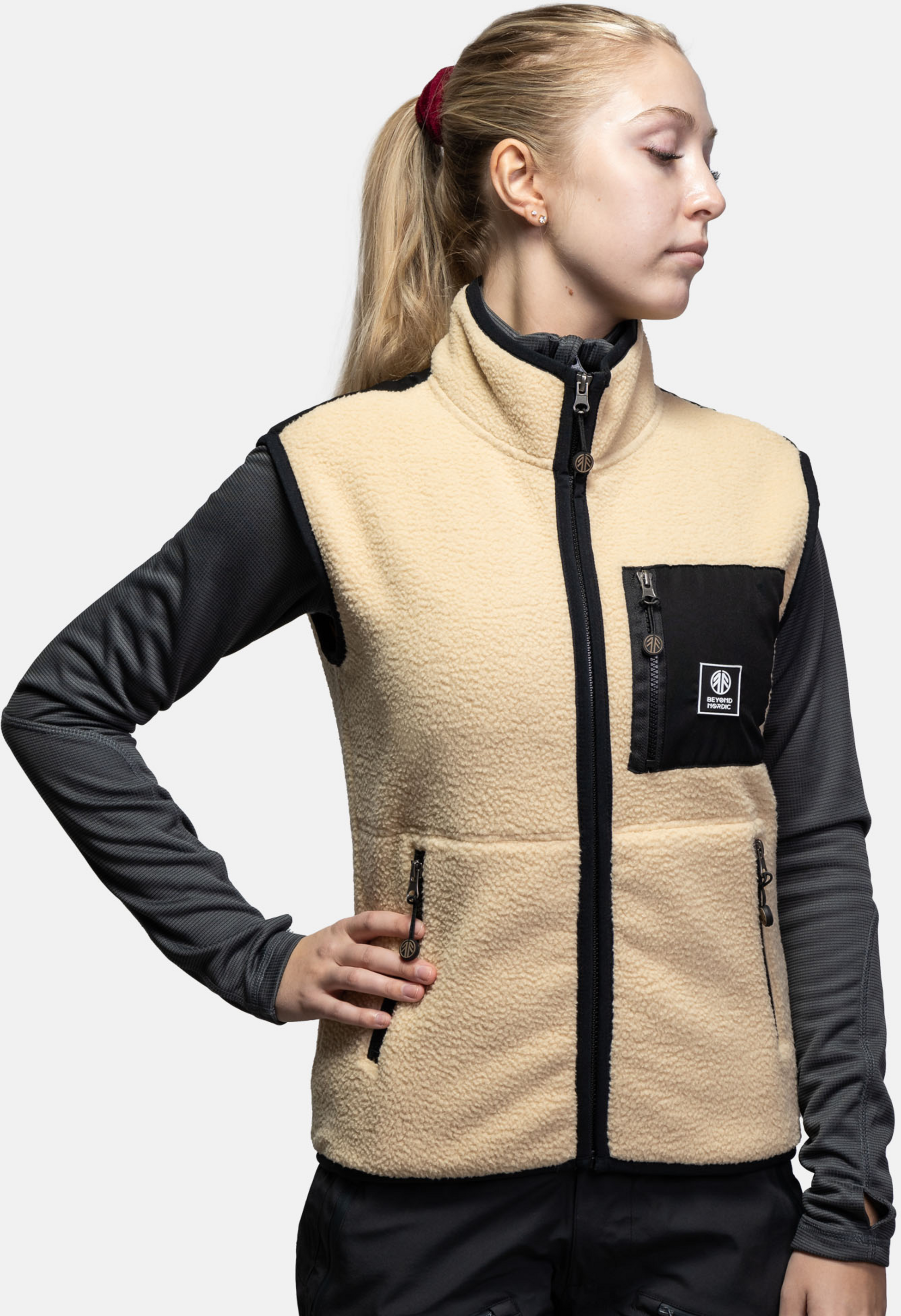 BEYOND NORDIC, Bn306 Pile Vest Women