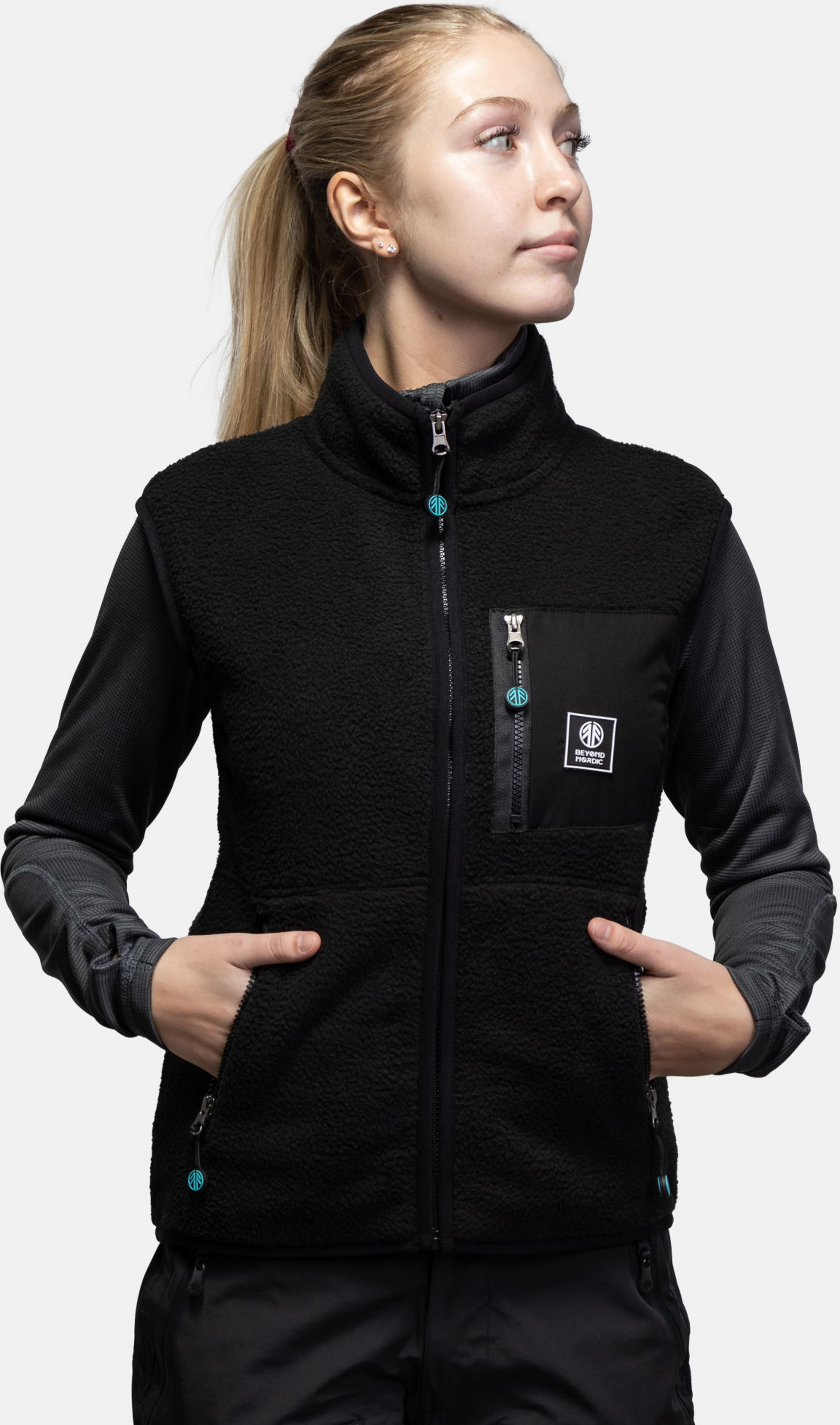 BEYOND NORDIC, Bn306 Pile Vest Women