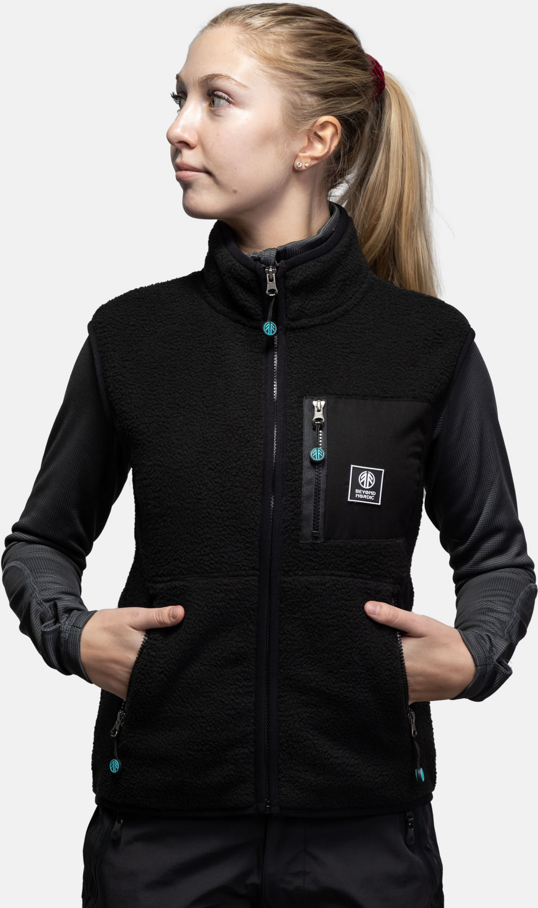 BEYOND NORDIC, Bn306 Pile Vest Women