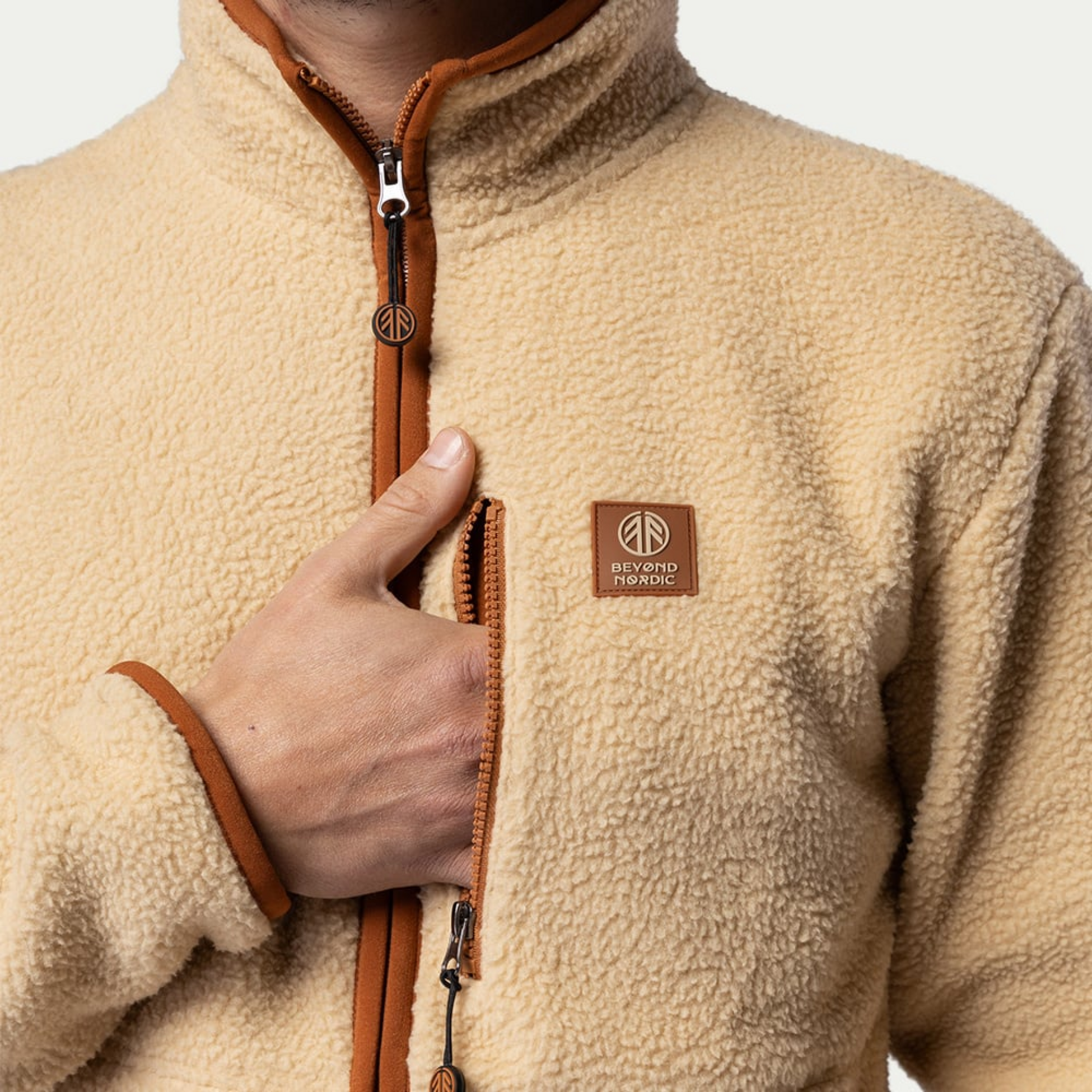 BEYOND NORDIC, Bn308 Retro Pile Jacket Men's