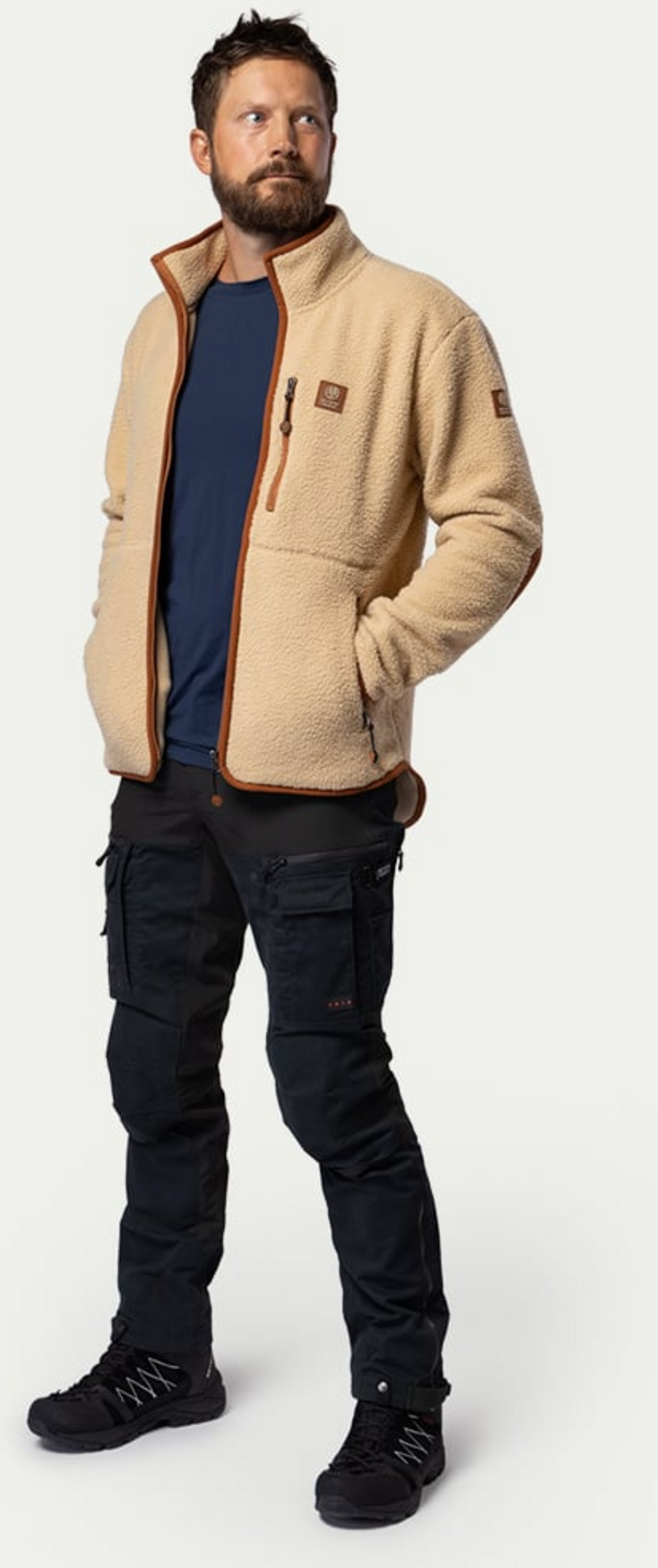 BEYOND NORDIC, Bn308 Retro Pile Jacket Men's