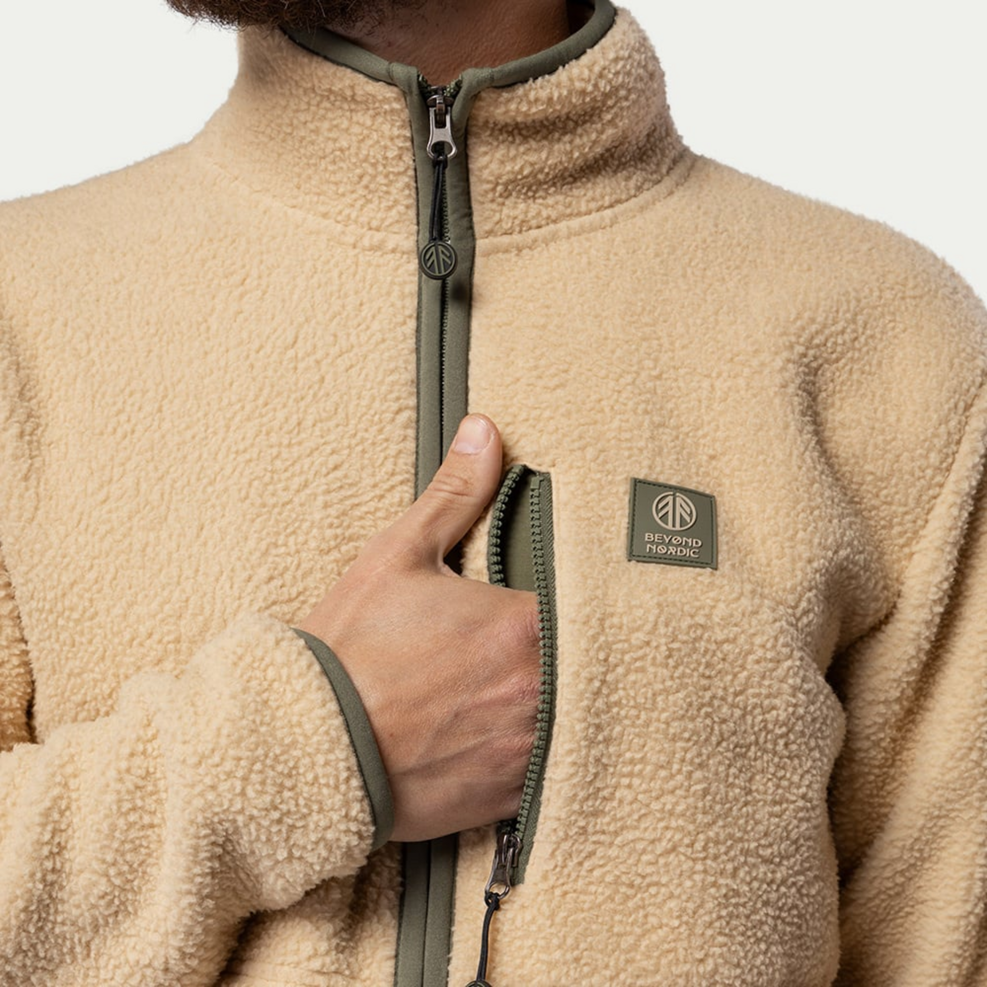 BEYOND NORDIC, Bn308 Retro Pile Jacket Men's