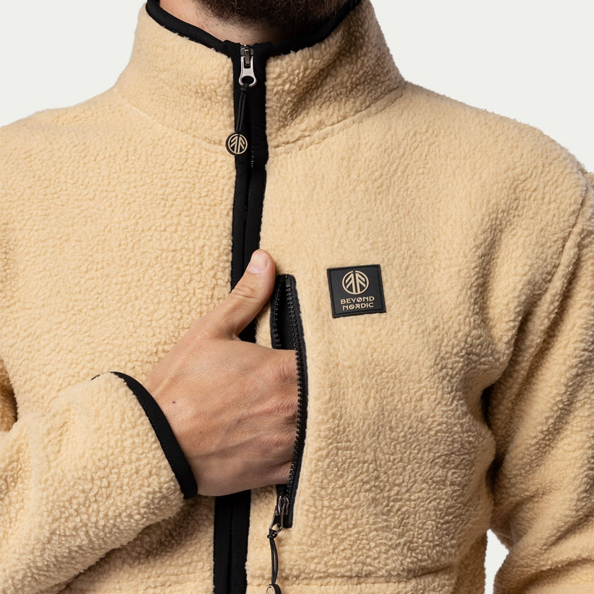 BEYOND NORDIC, Bn308 Retro Pile Jacket Men's