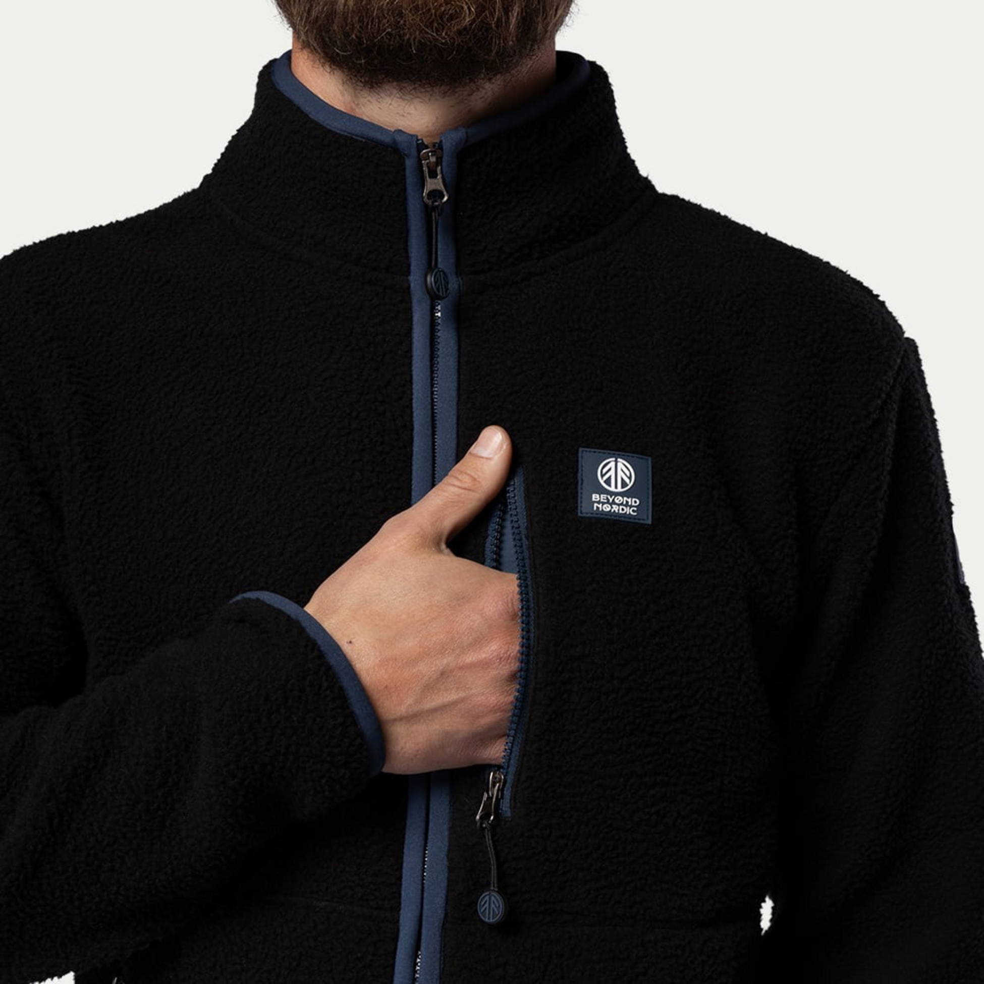 BEYOND NORDIC, Bn308 Retro Pile Jacket Men's