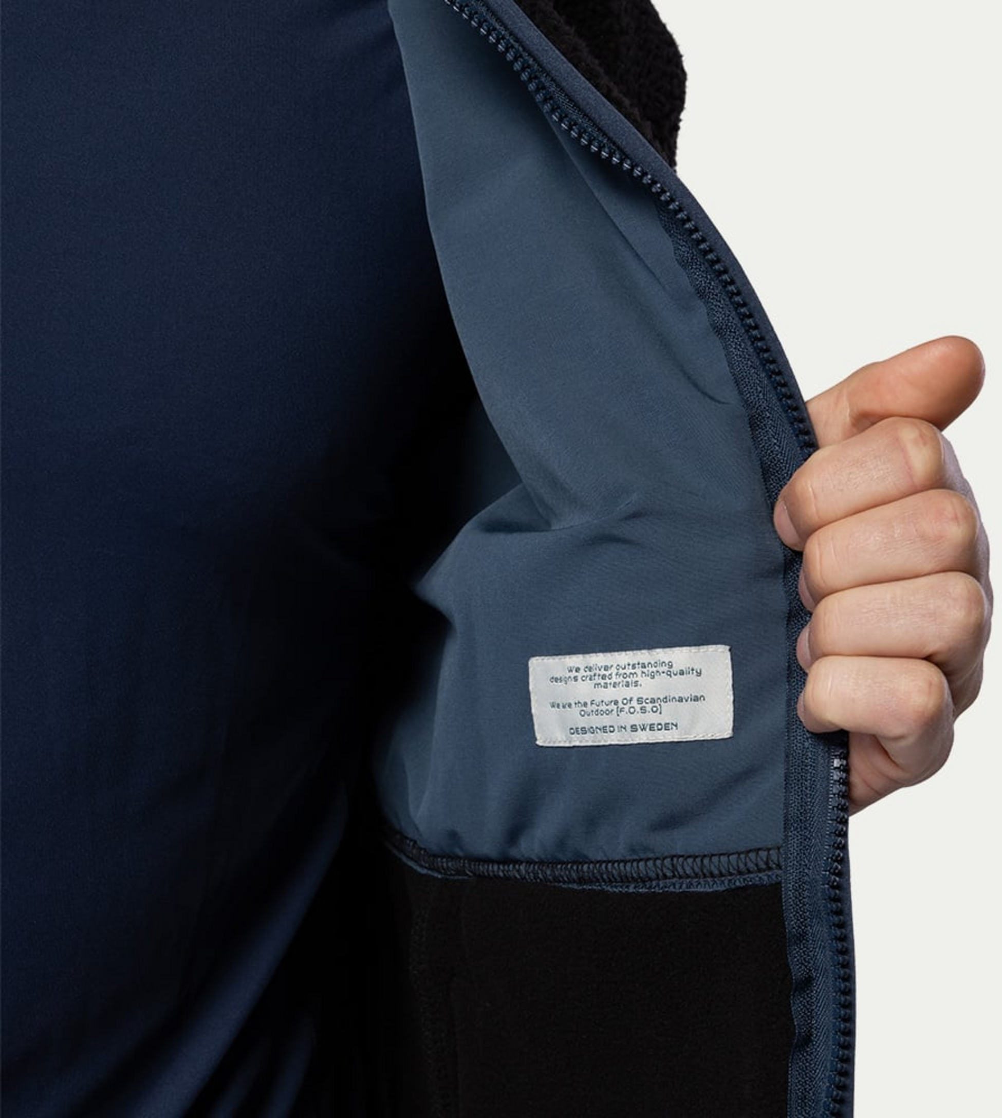 BEYOND NORDIC, Bn308 Retro Pile Jacket Men's