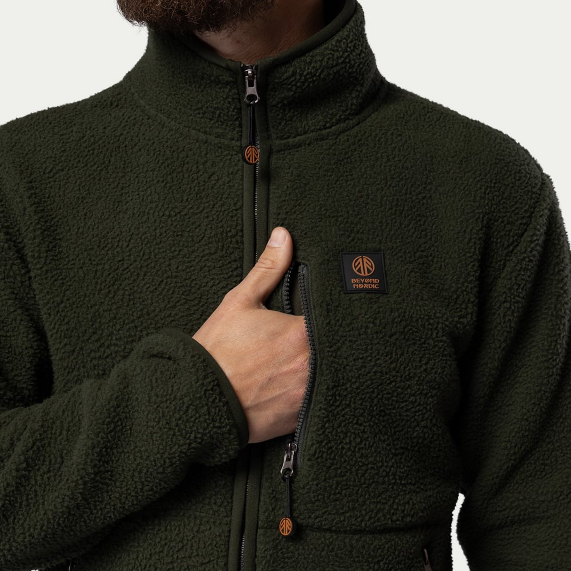 BEYOND NORDIC, Bn308 Retro Pile Jacket Men's