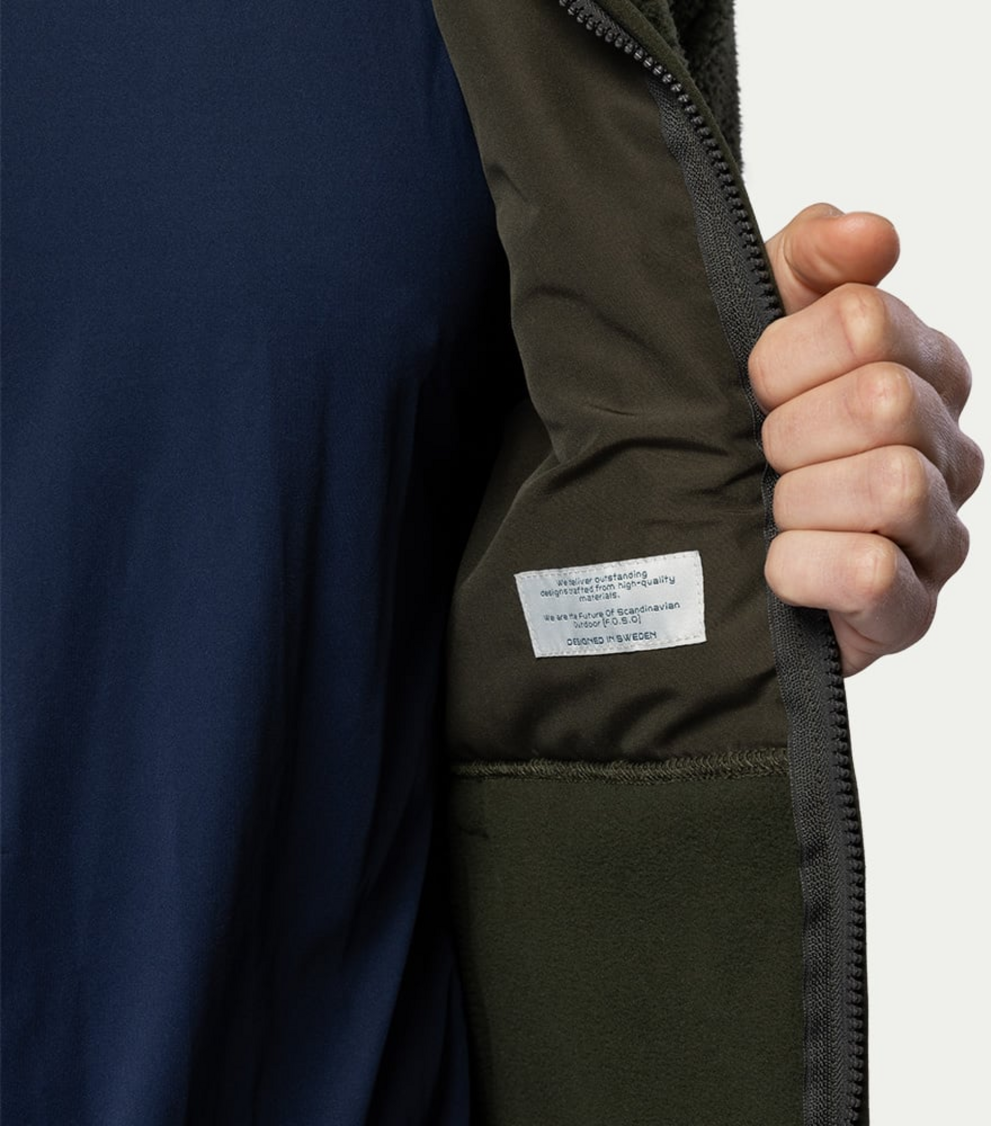 BEYOND NORDIC, Bn308 Retro Pile Jacket Men's