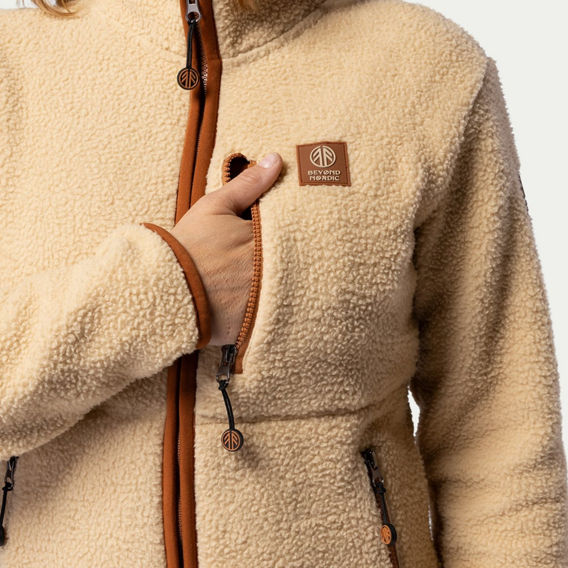 BEYOND NORDIC, Bn308 Retro Pile Jacket Women's