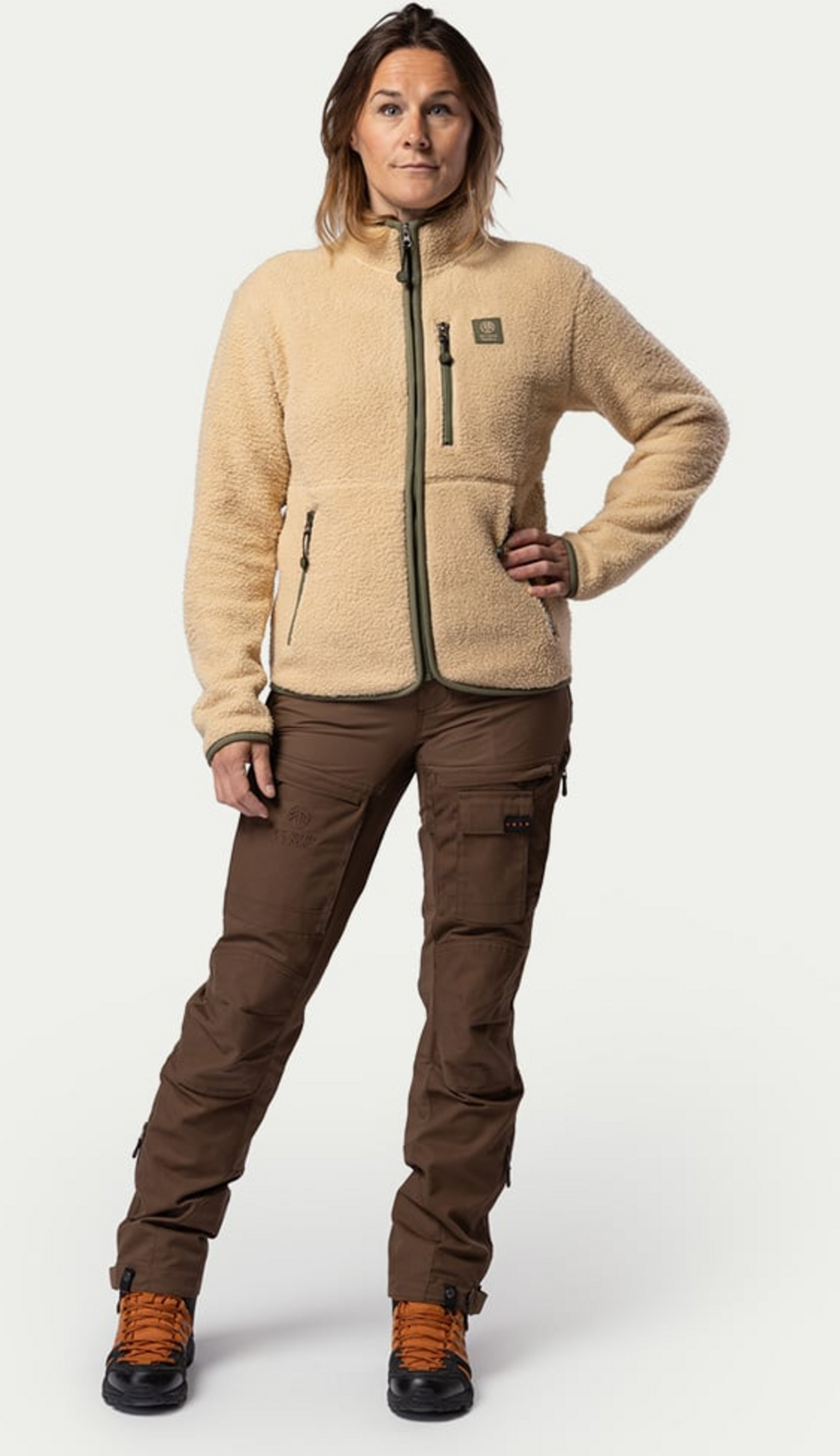 BEYOND NORDIC, Bn308 Retro Pile Jacket Women's