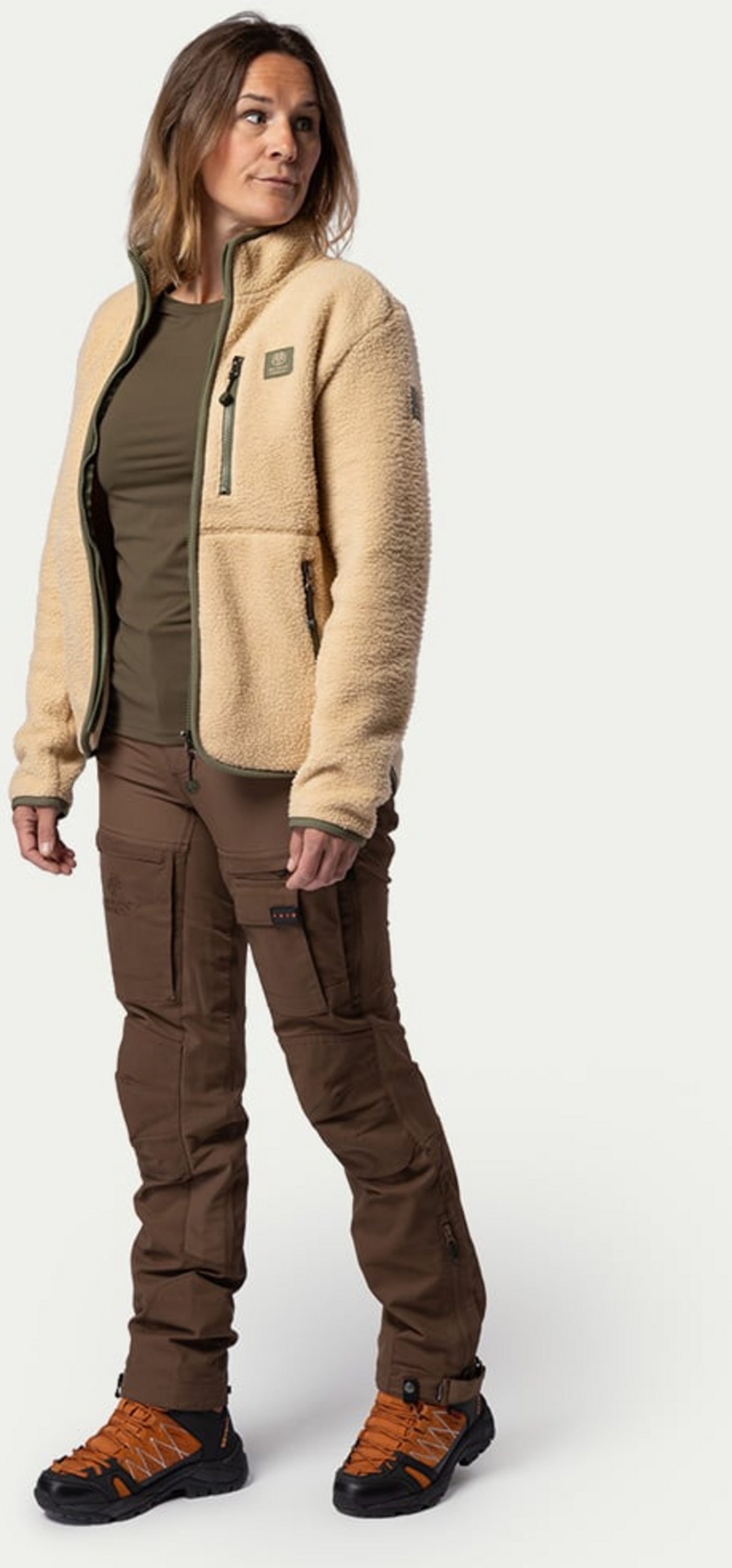 BEYOND NORDIC, Bn308 Retro Pile Jacket Women's