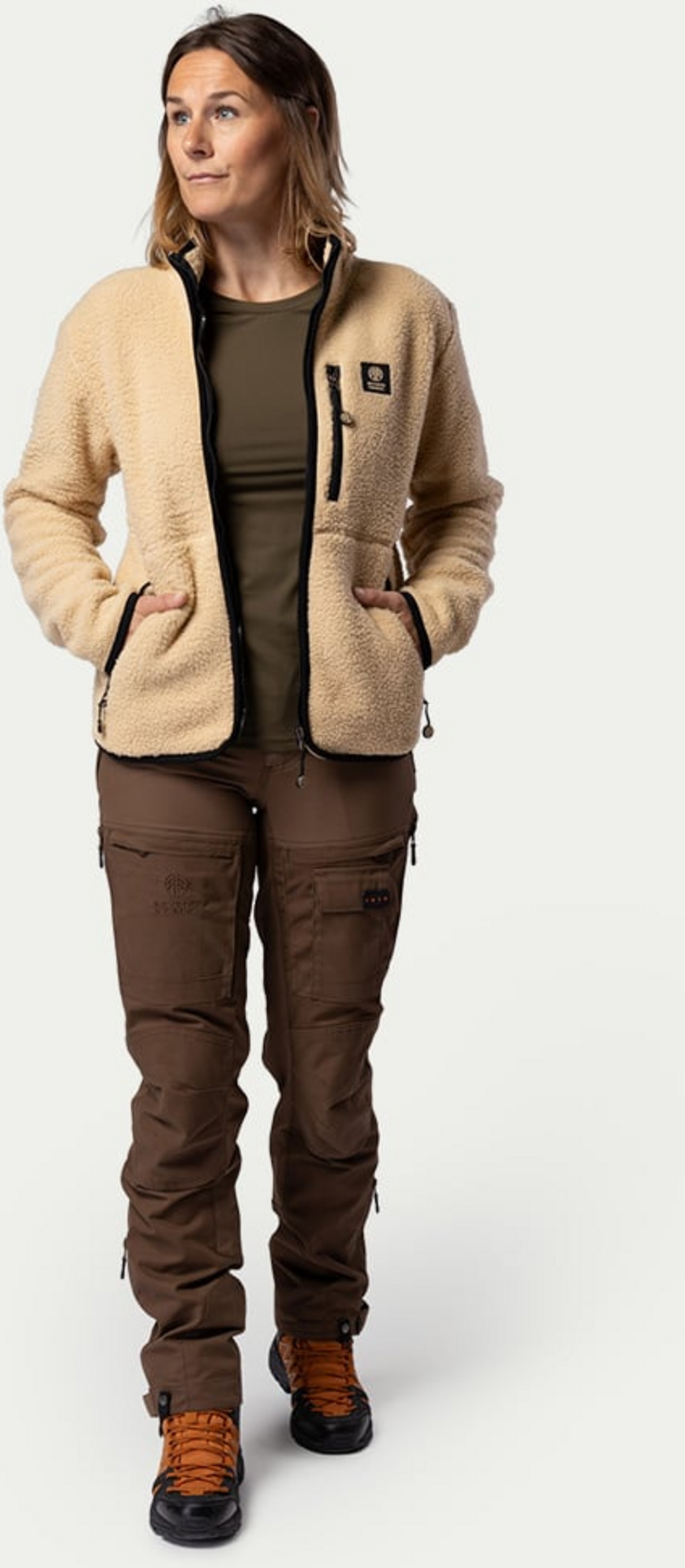 BEYOND NORDIC, Bn308 Retro Pile Jacket Women's