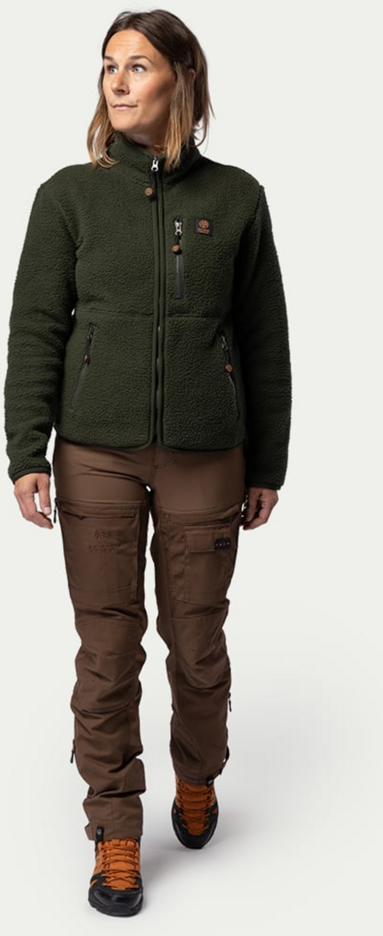 BEYOND NORDIC, Bn308 Retro Pile Jacket Women's