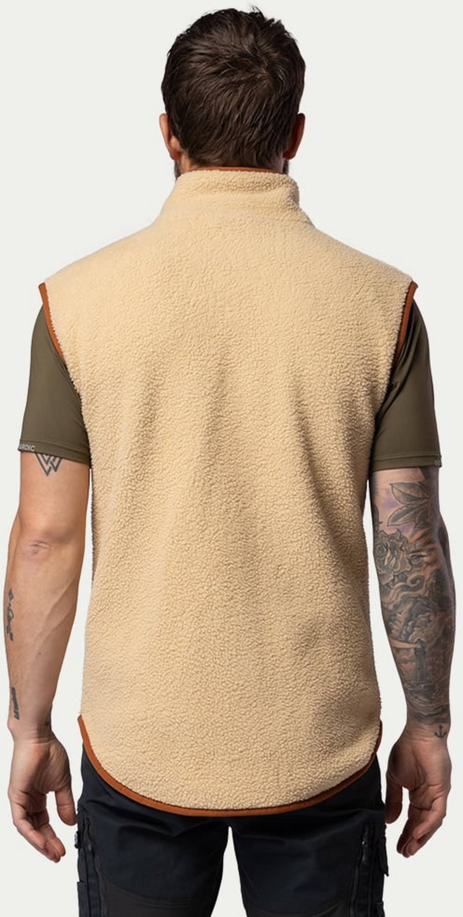 BEYOND NORDIC, Bn309 Retro Pile Vest Men's