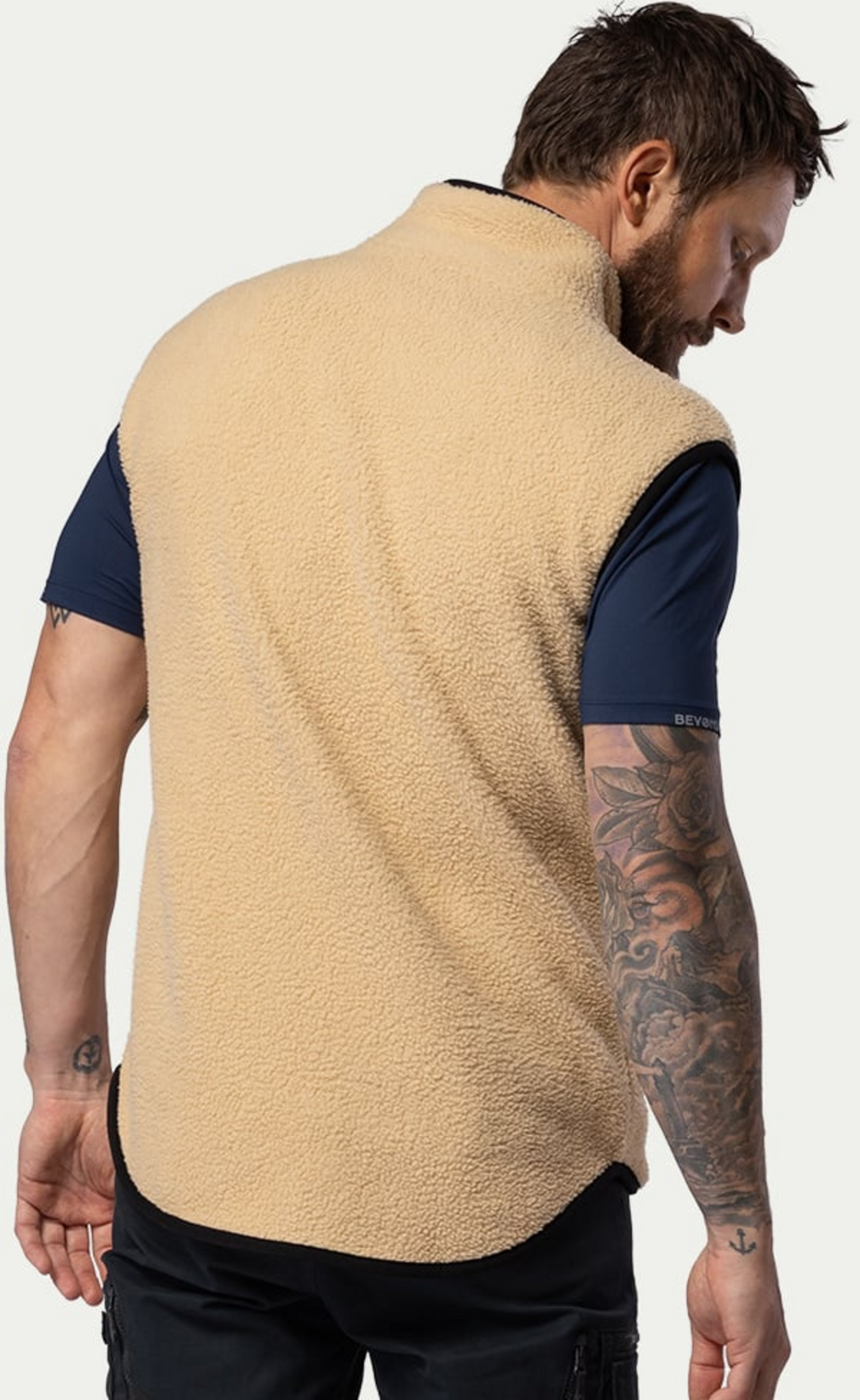 BEYOND NORDIC, Bn309 Retro Pile Vest Men's