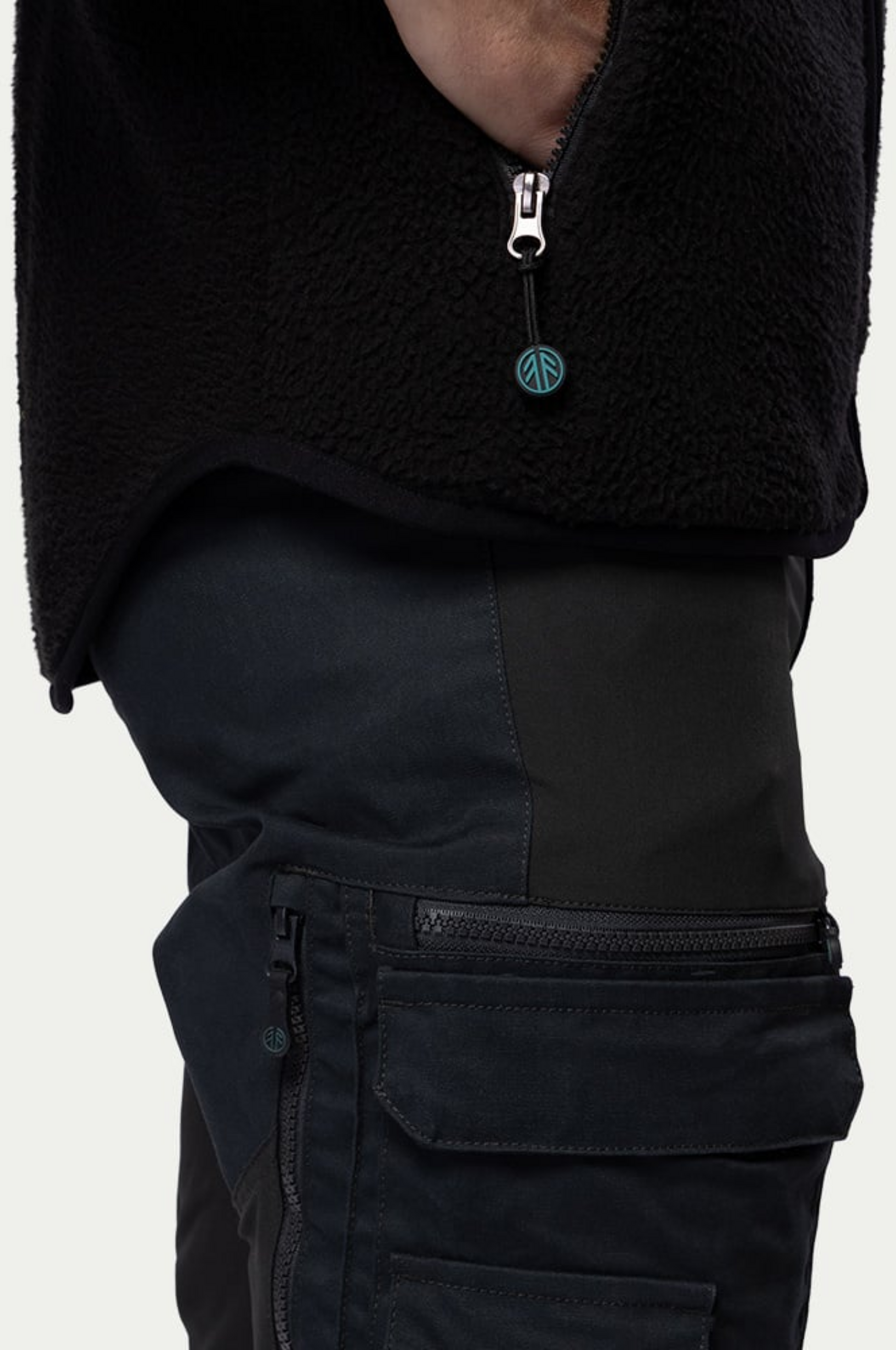 BEYOND NORDIC, Bn309 Retro Pile Vest Men's