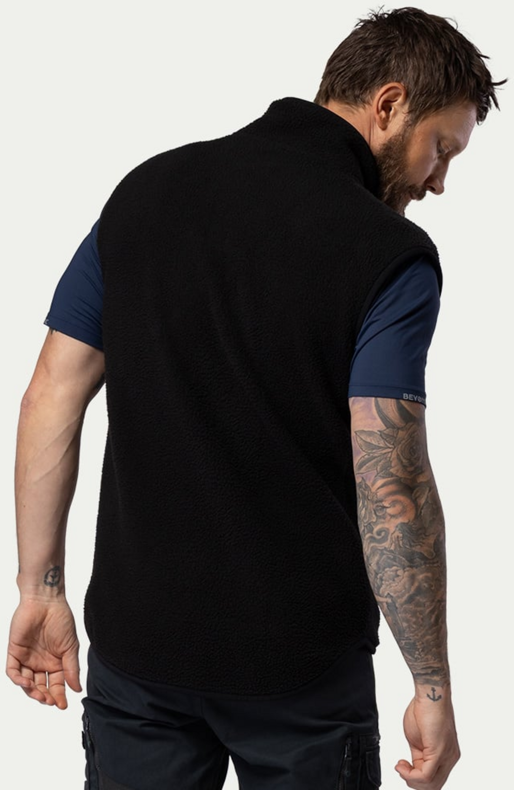 BEYOND NORDIC, Bn309 Retro Pile Vest Men's