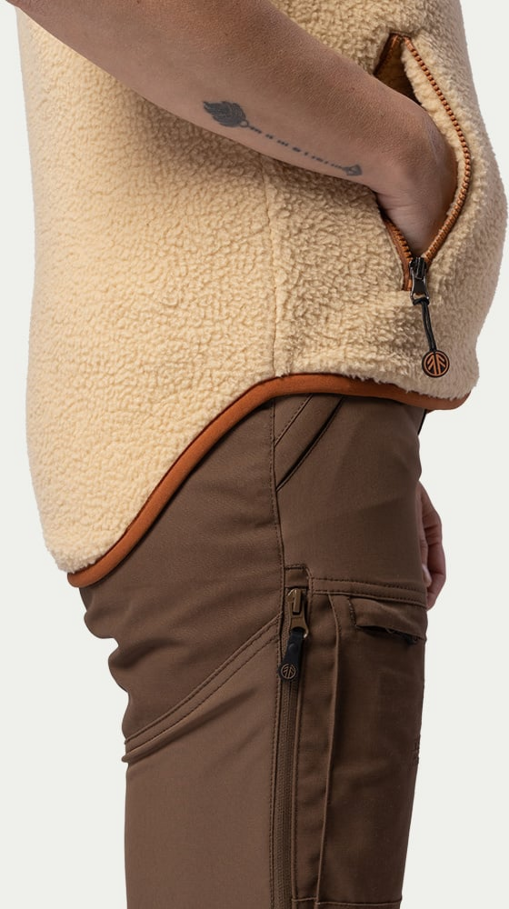 BEYOND NORDIC, Bn309 Retro Pile Vest Women's