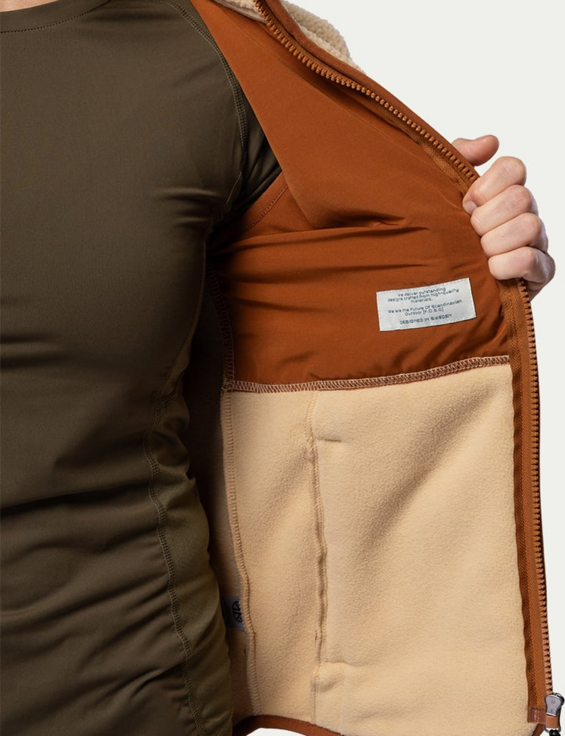 BEYOND NORDIC, Bn309 Retro Pile Vest Women's