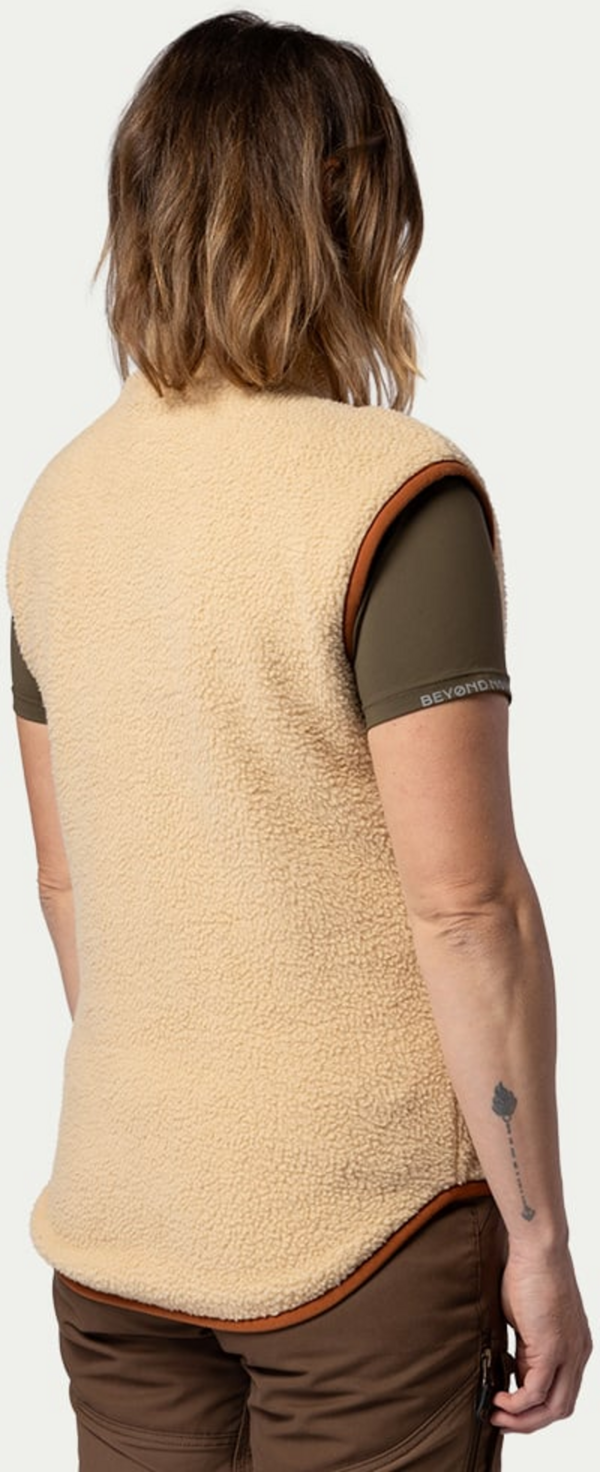 BEYOND NORDIC, Bn309 Retro Pile Vest Women's