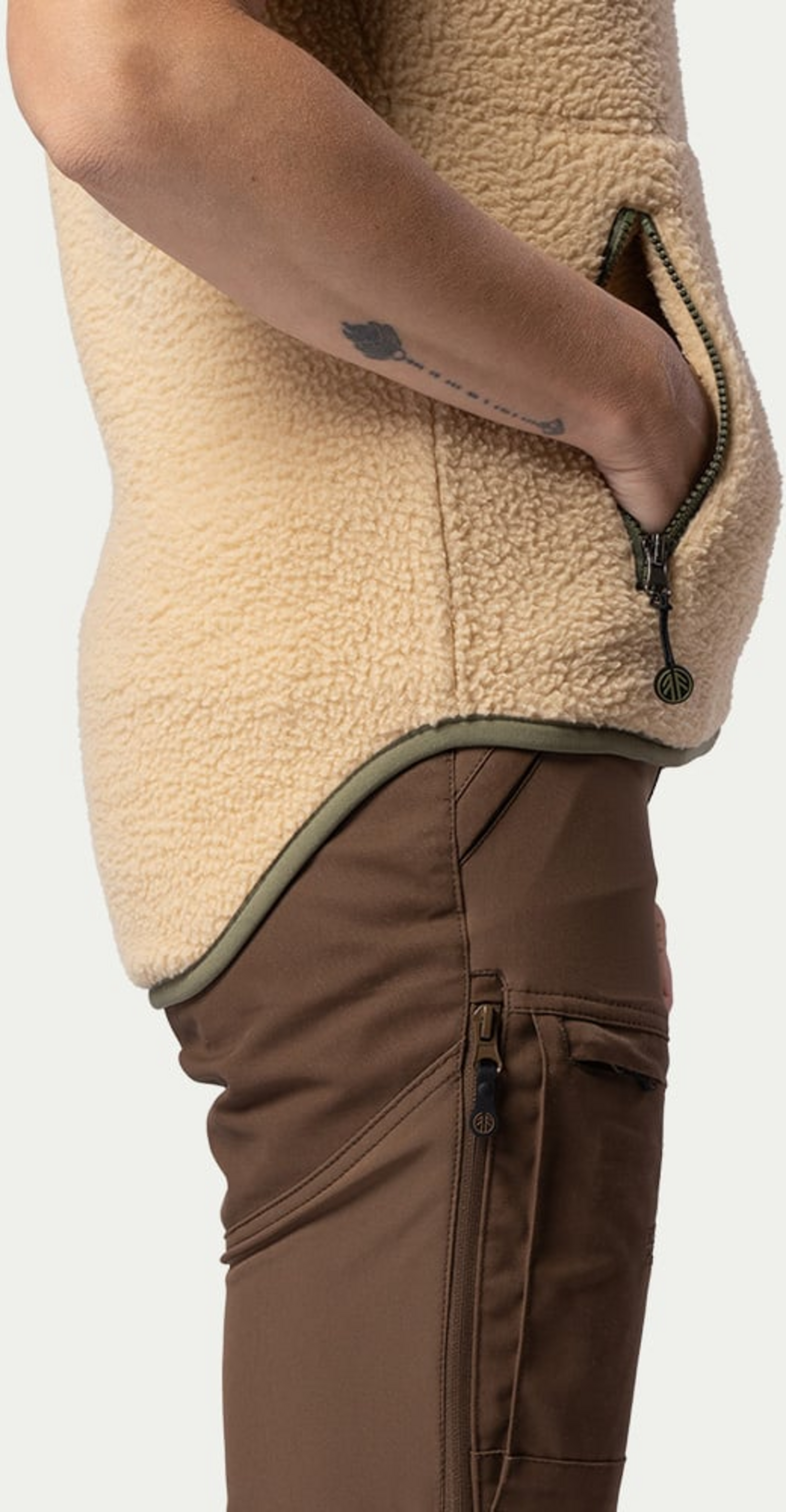 BEYOND NORDIC, Bn309 Retro Pile Vest Women's