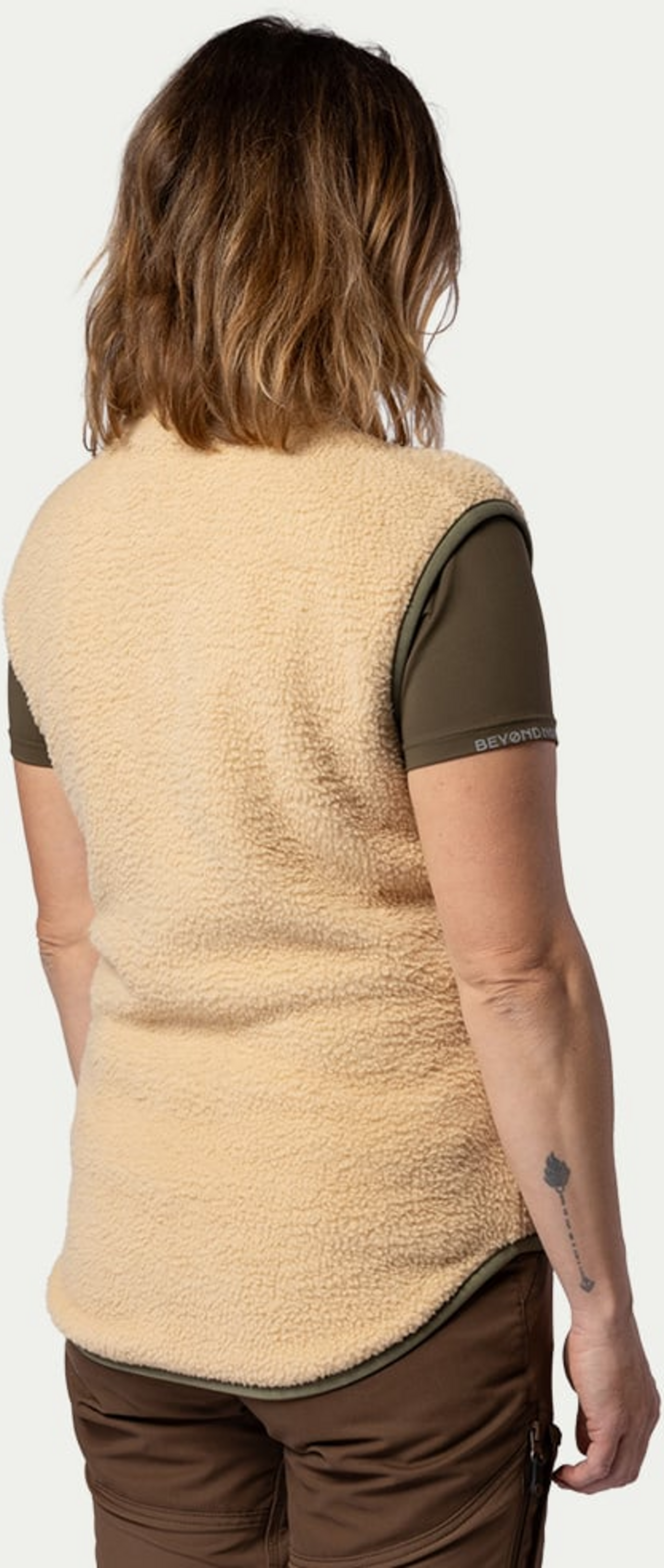 BEYOND NORDIC, Bn309 Retro Pile Vest Women's