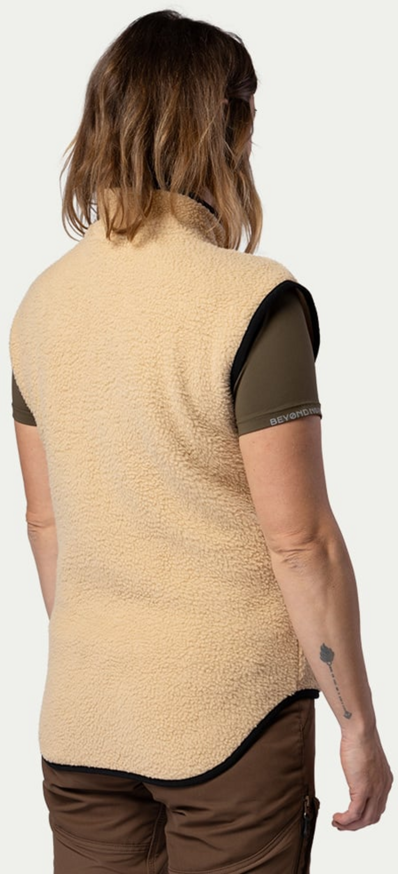 BEYOND NORDIC, Bn309 Retro Pile Vest Women's