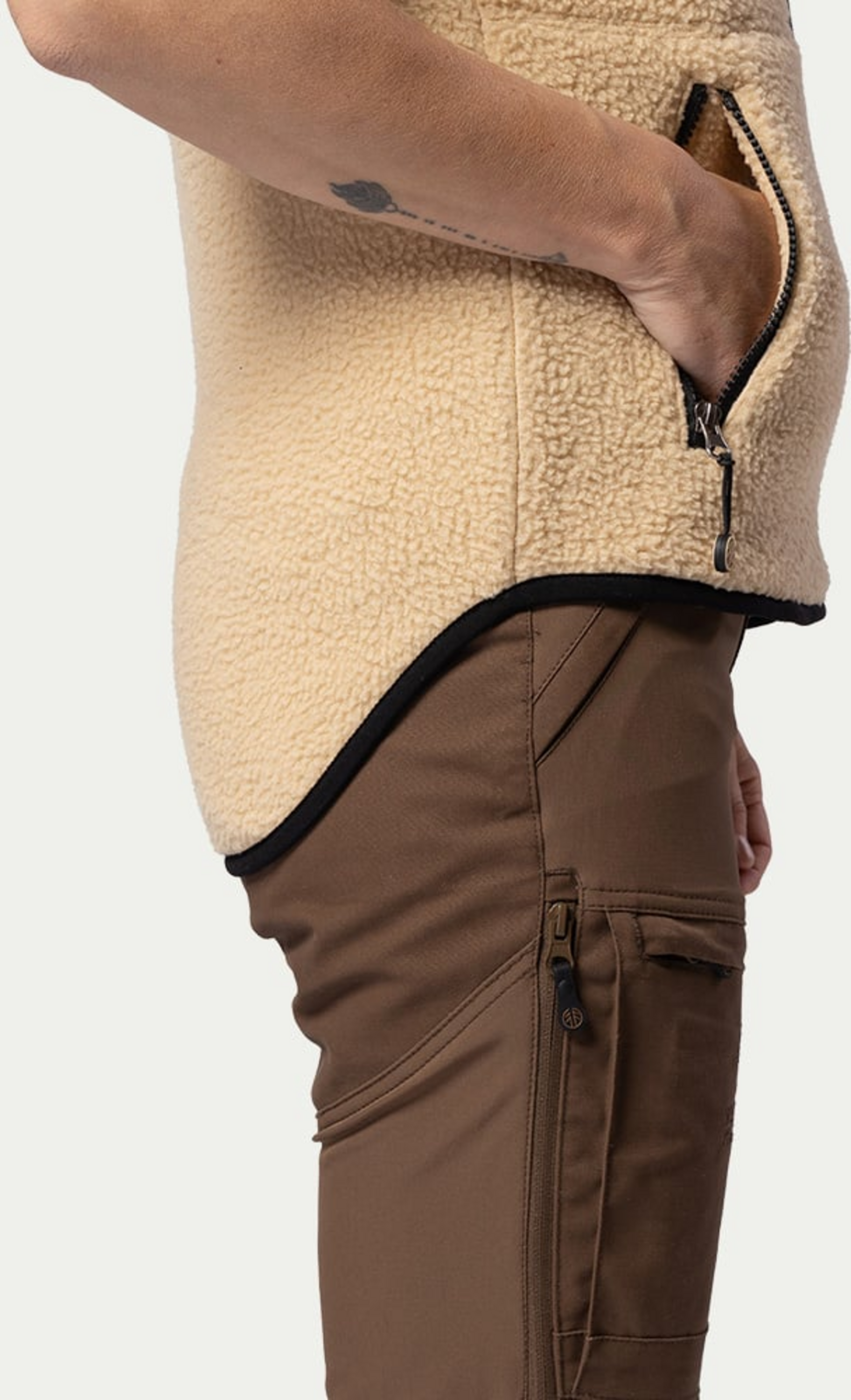 BEYOND NORDIC, Bn309 Retro Pile Vest Women's