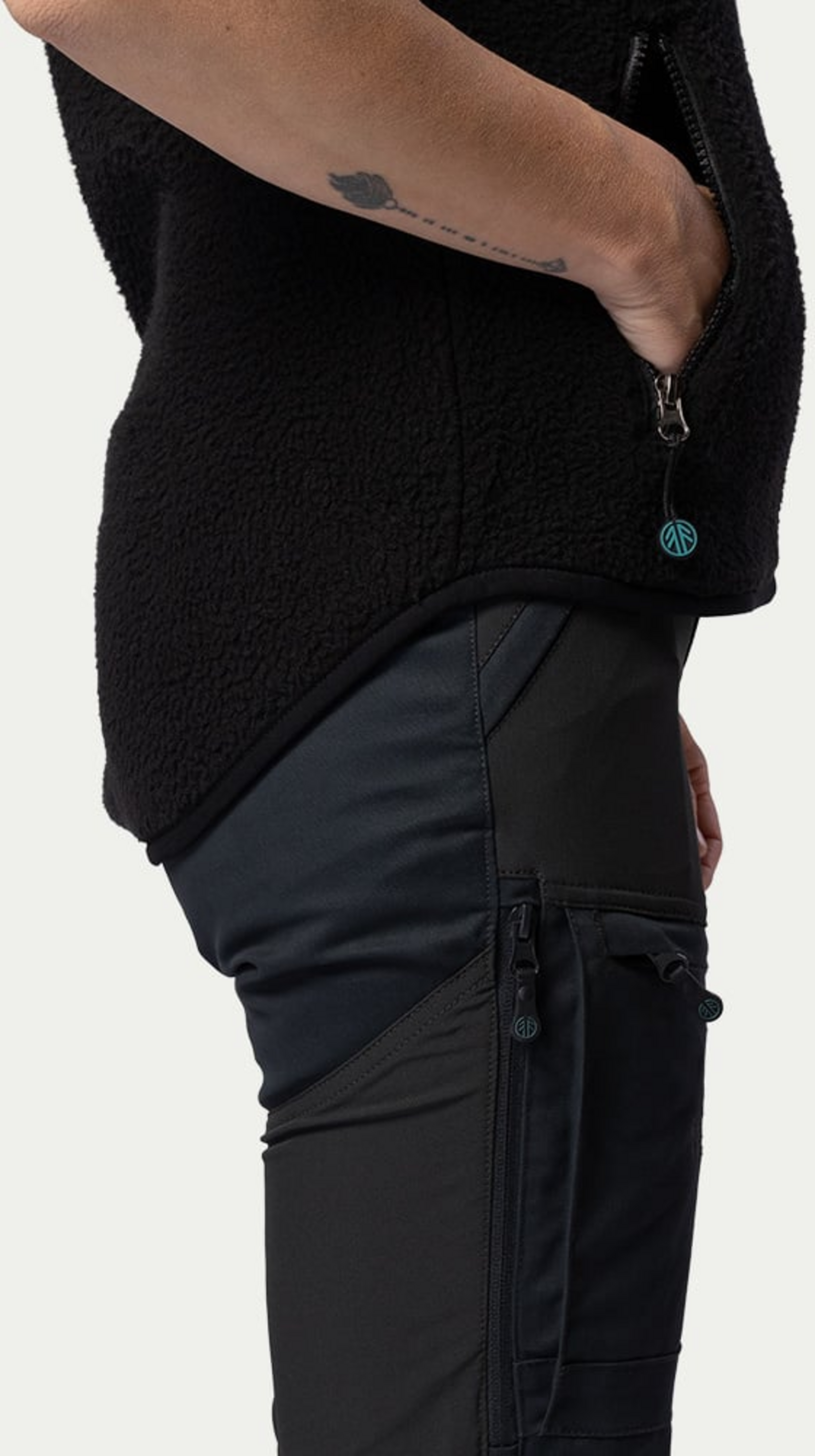 BEYOND NORDIC, Bn309 Retro Pile Vest Women's