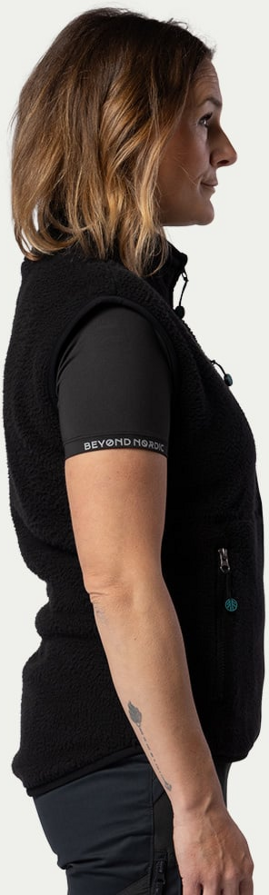 BEYOND NORDIC, Bn309 Retro Pile Vest Women's