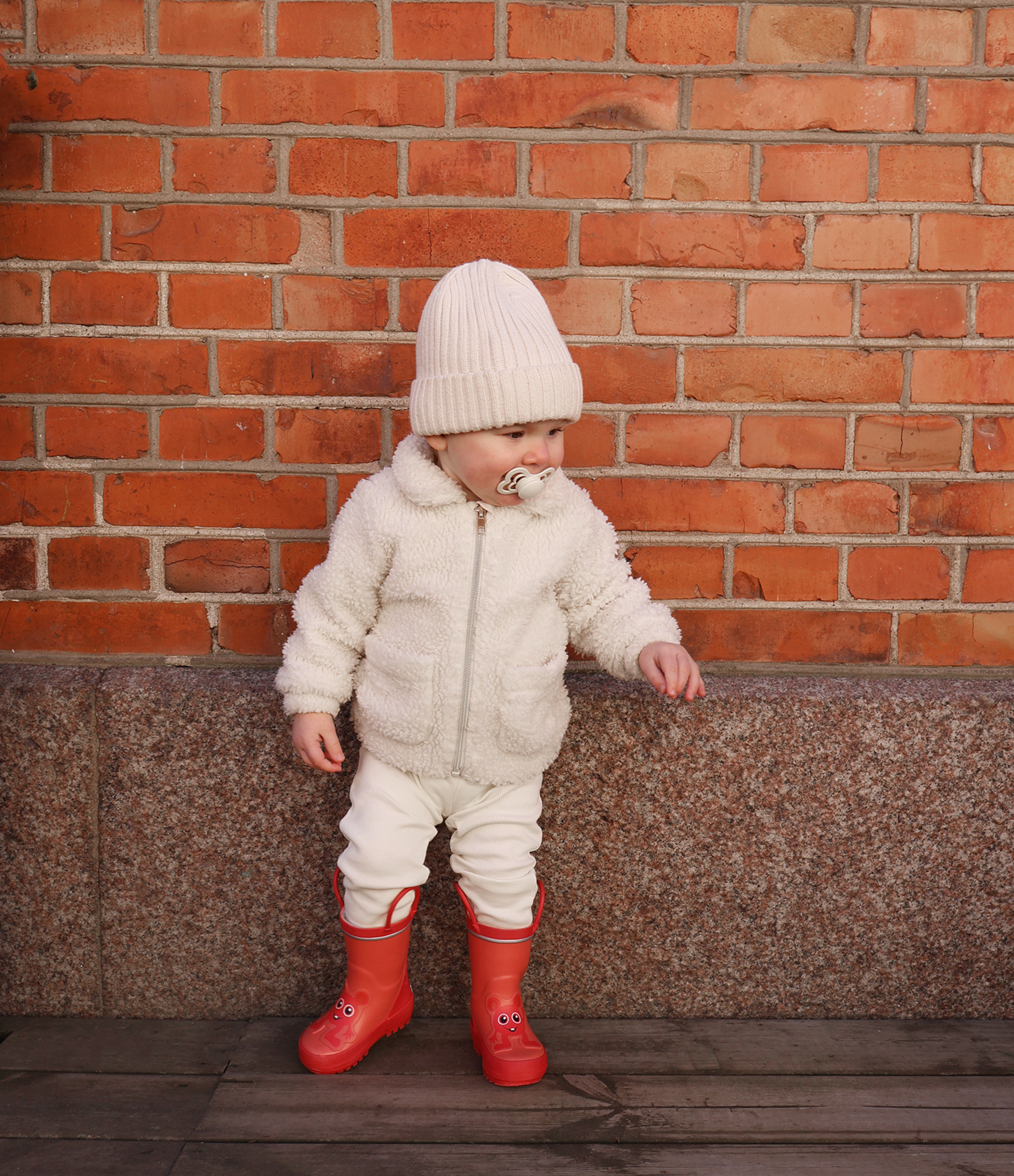 VINCENT SHOES, Bobbo Red Rubberboot
