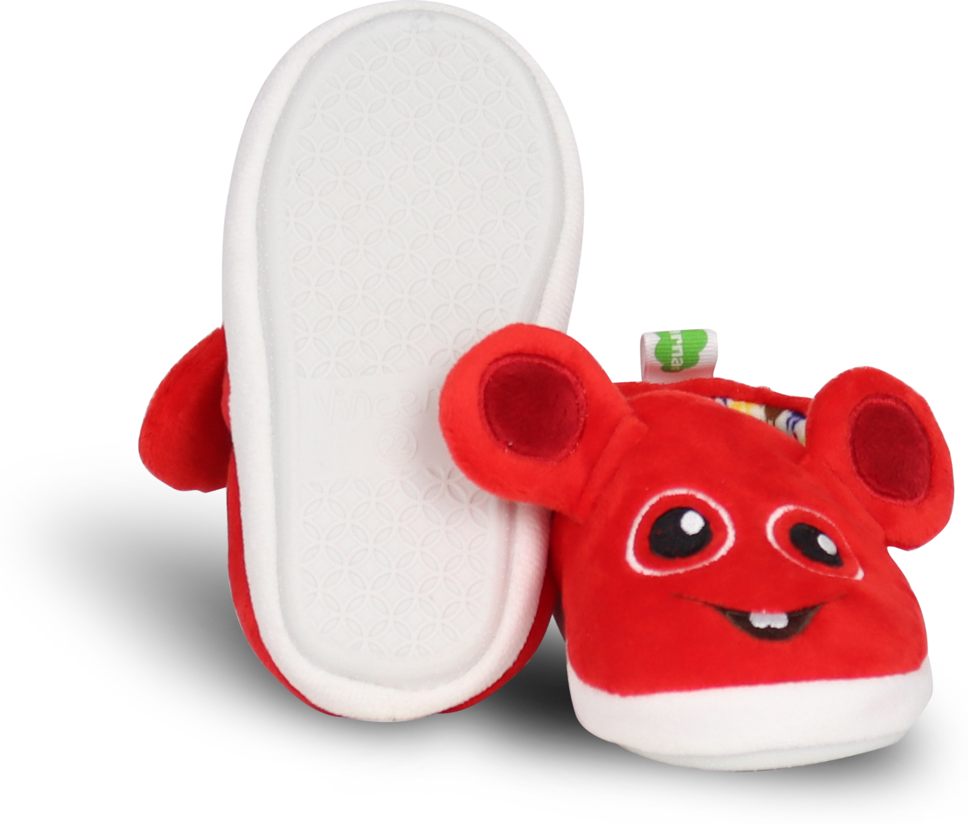 VINCENT SHOES, Bobbo Red Slipper