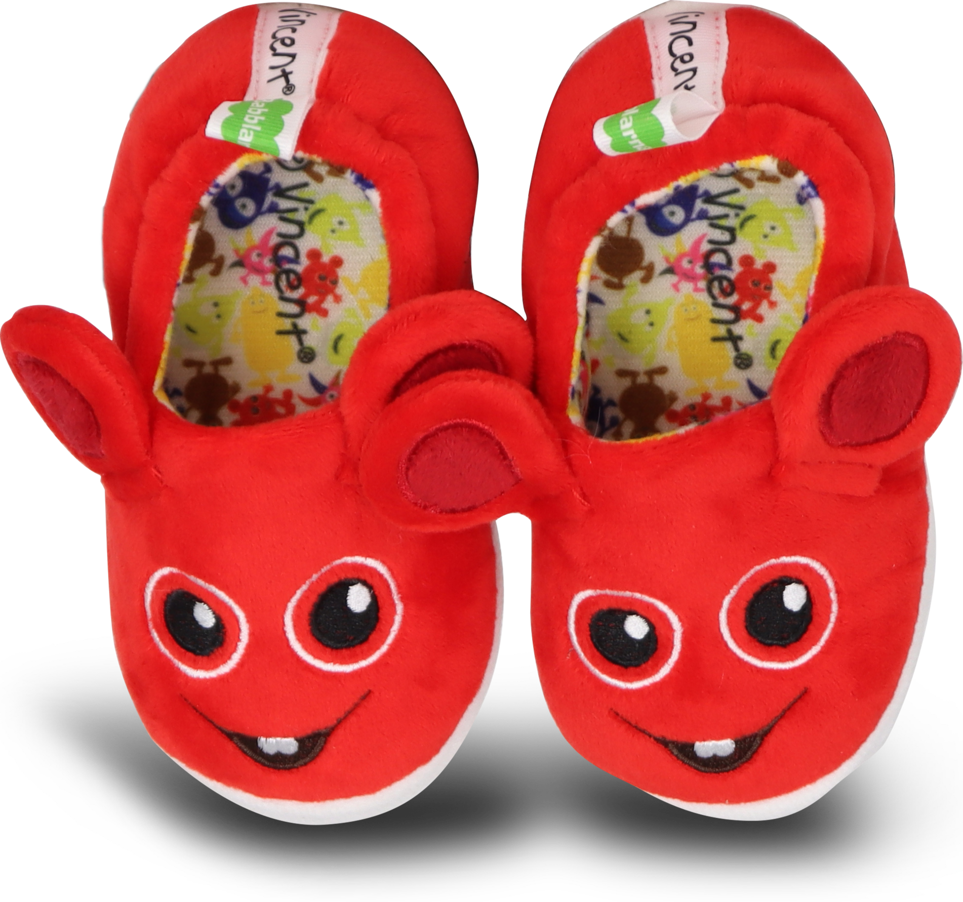 VINCENT SHOES, Bobbo Red Slipper